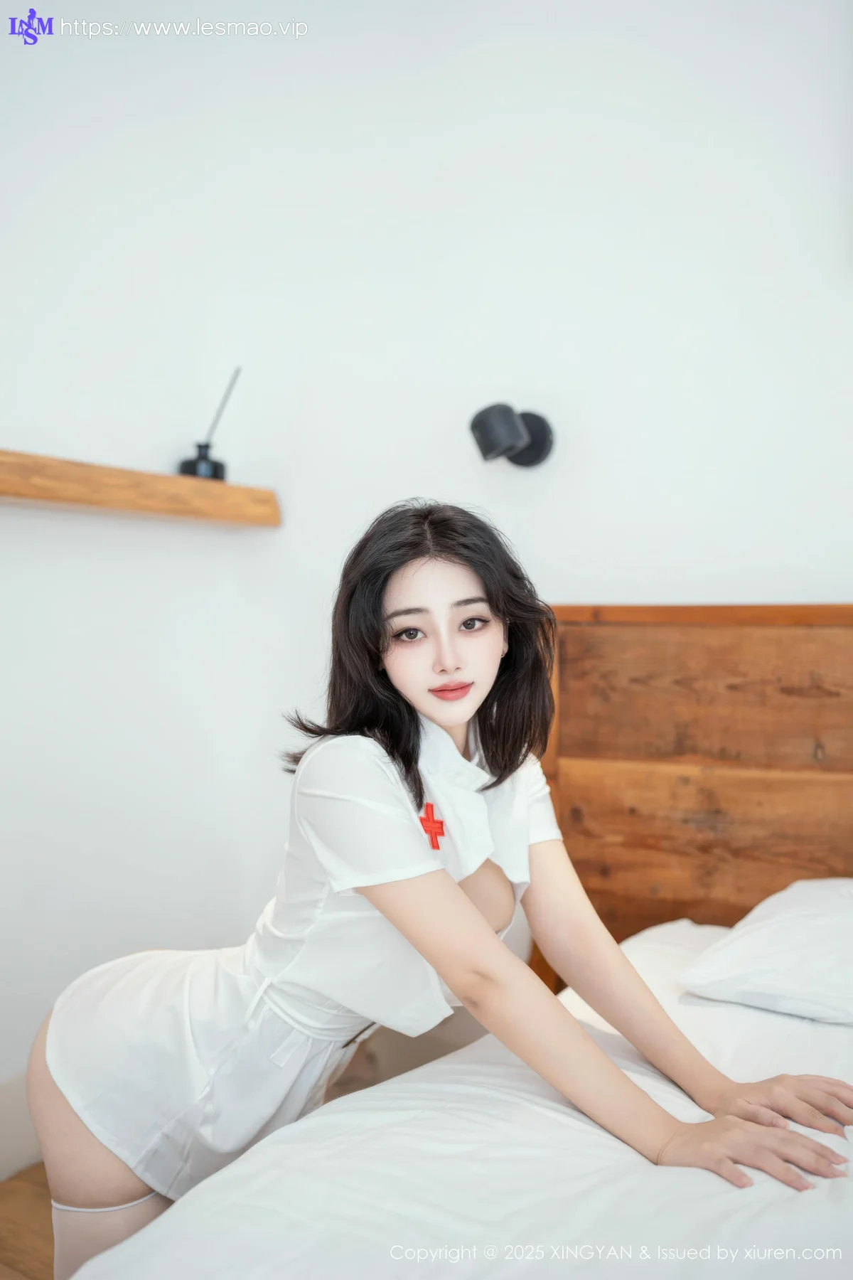 XINGYAN 星颜社 Vol.381 阮福福 性感白色护士制服 - 36