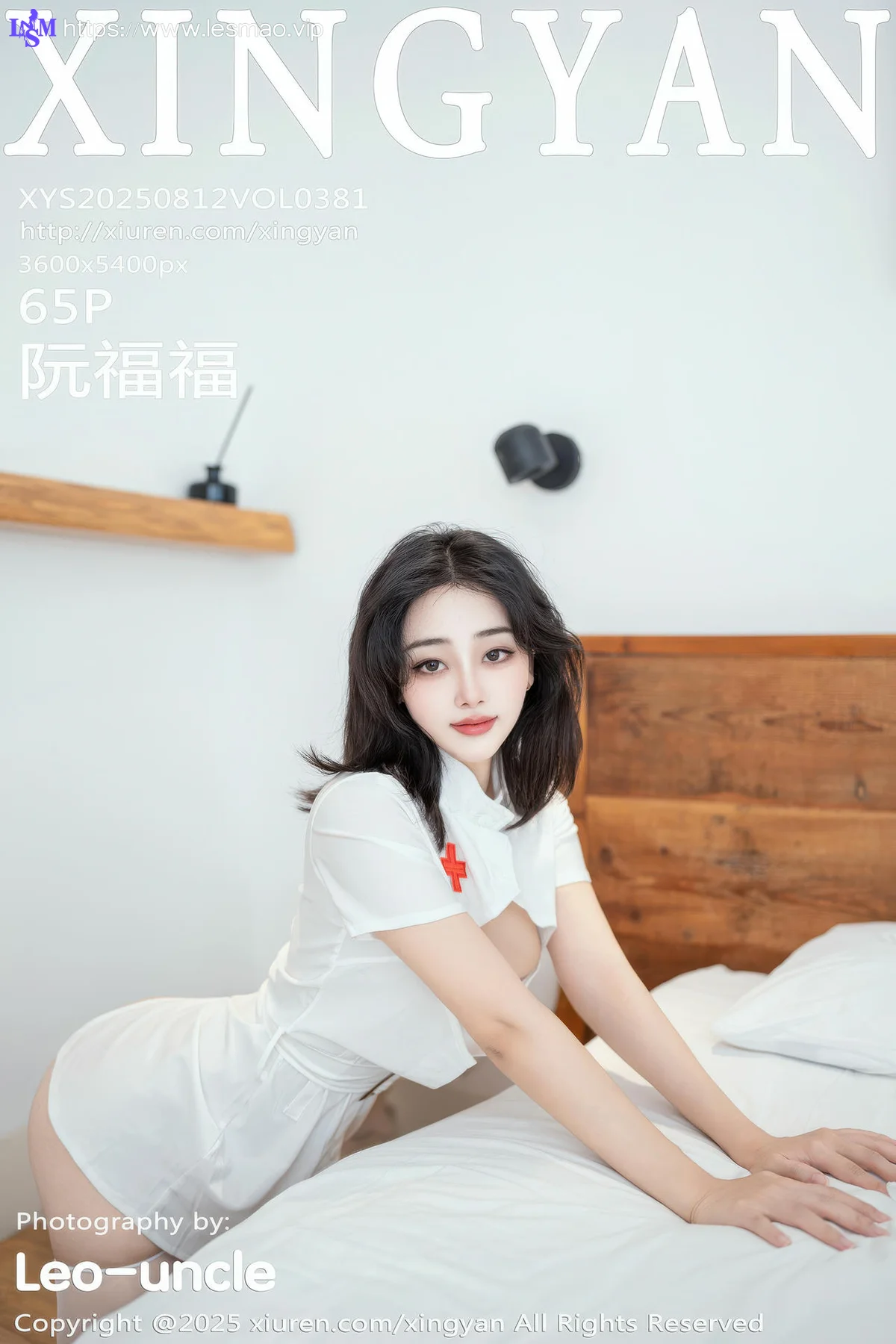 XINGYAN 星颜社 Vol.381 阮福福 性感白色护士制服 - 66