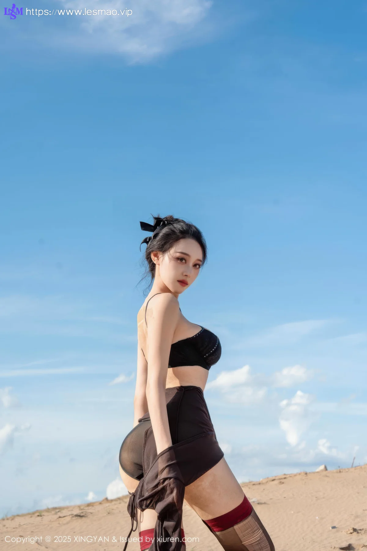 XINGYAN 星颜社 Vol.387 清妙 性感魅惑黑丝 - 22