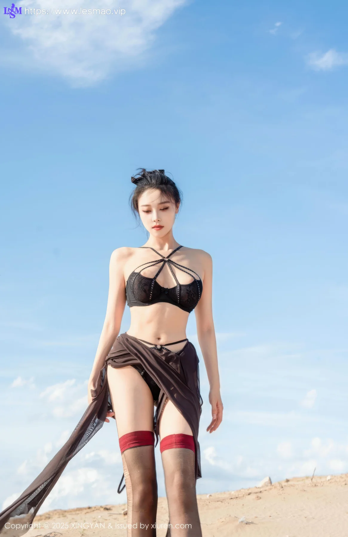 XINGYAN 星颜社 Vol.387 清妙 性感魅惑黑丝 - 24