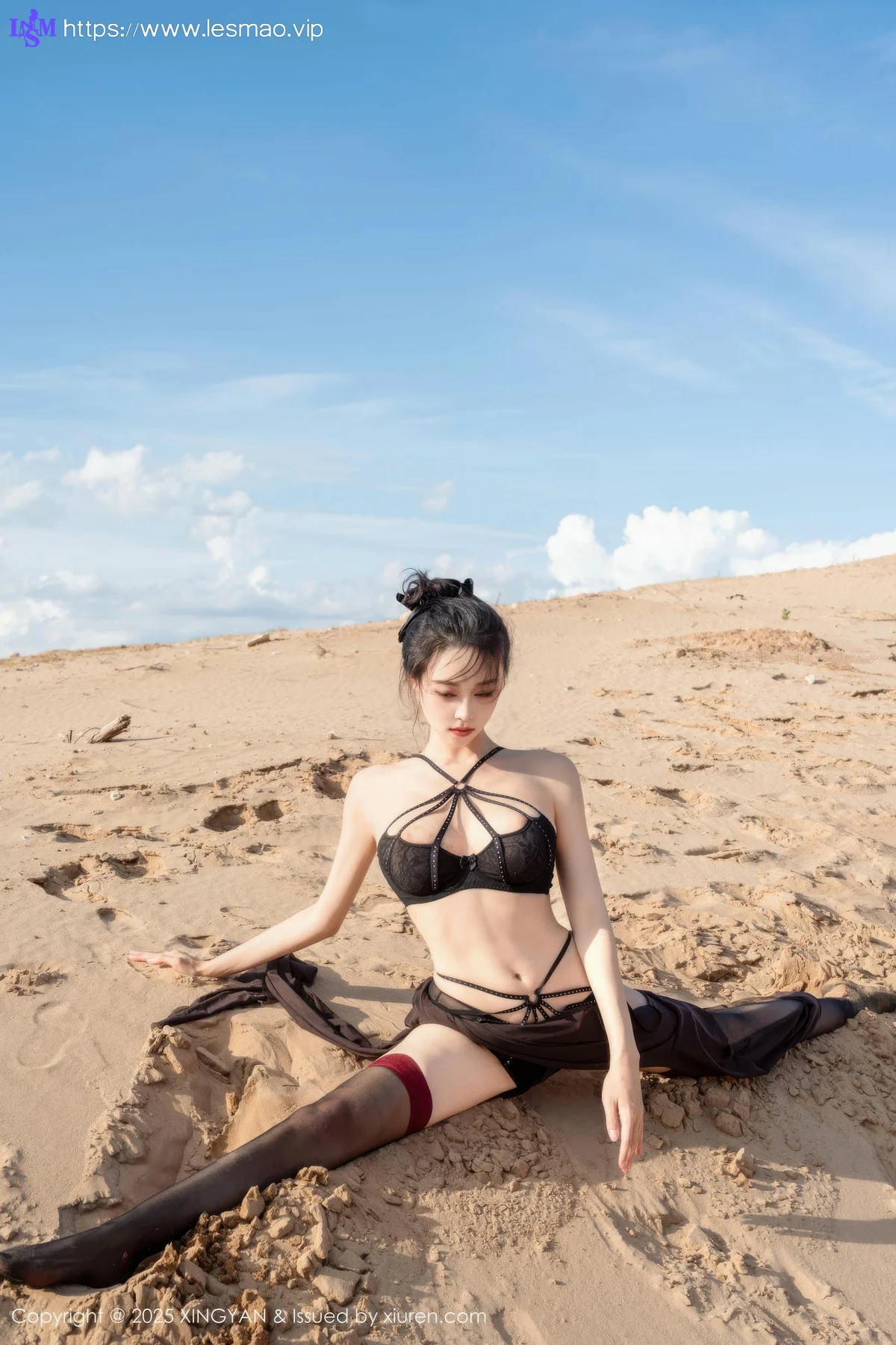 XINGYAN 星颜社 Vol.387 清妙 性感魅惑黑丝 - 28