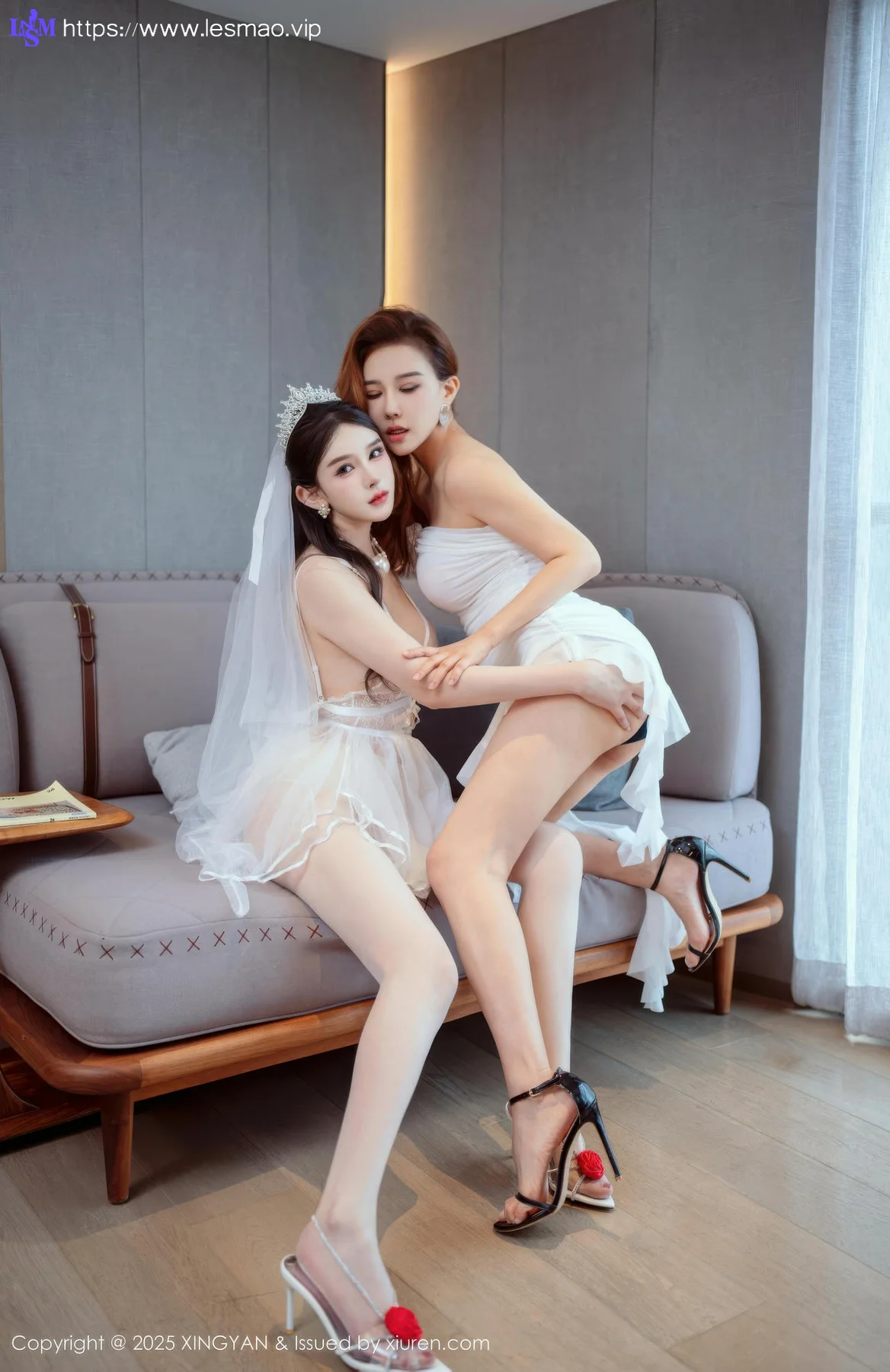 XINGYAN 星颜社 Vol.388 李丽莎 白色婚纱熟女姿态 - 27