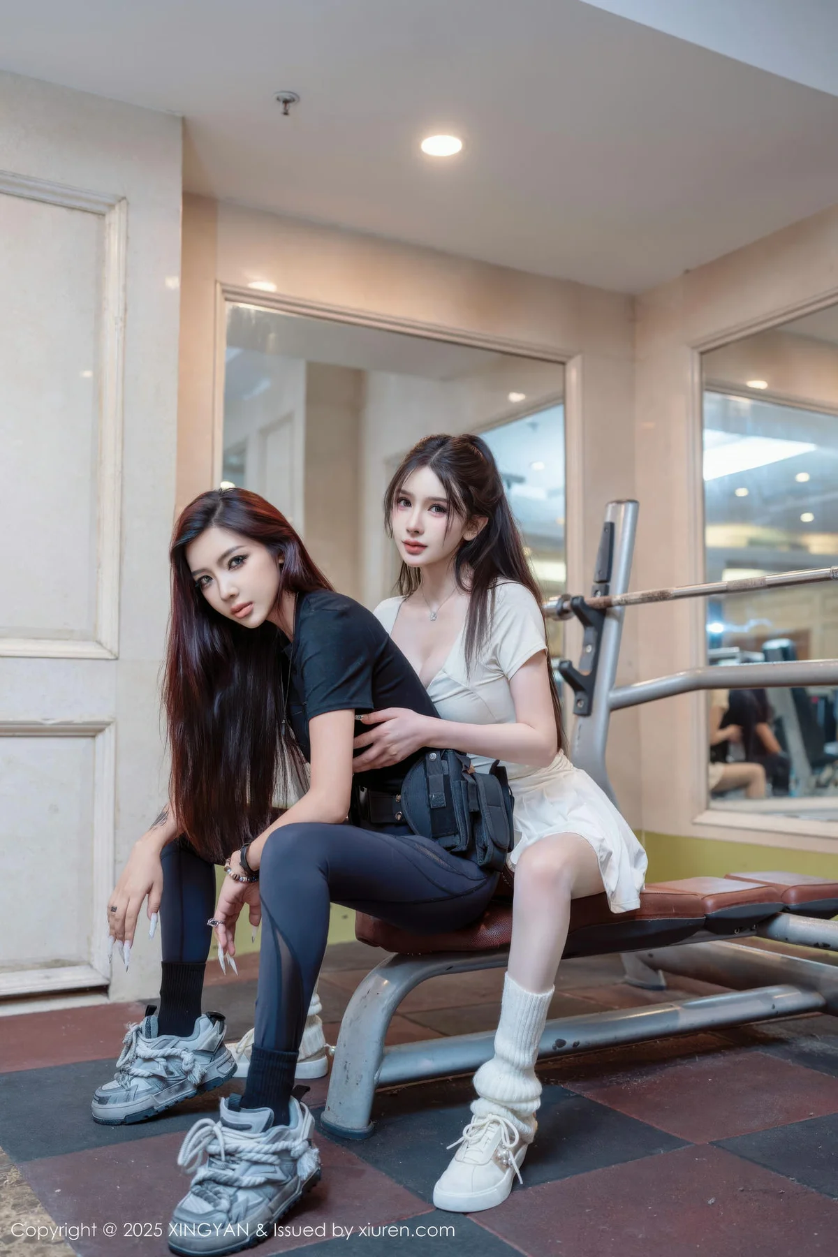 XINGYAN 星颜社 Vol.408 李丽莎 两位性感女神倾情性感 - 31