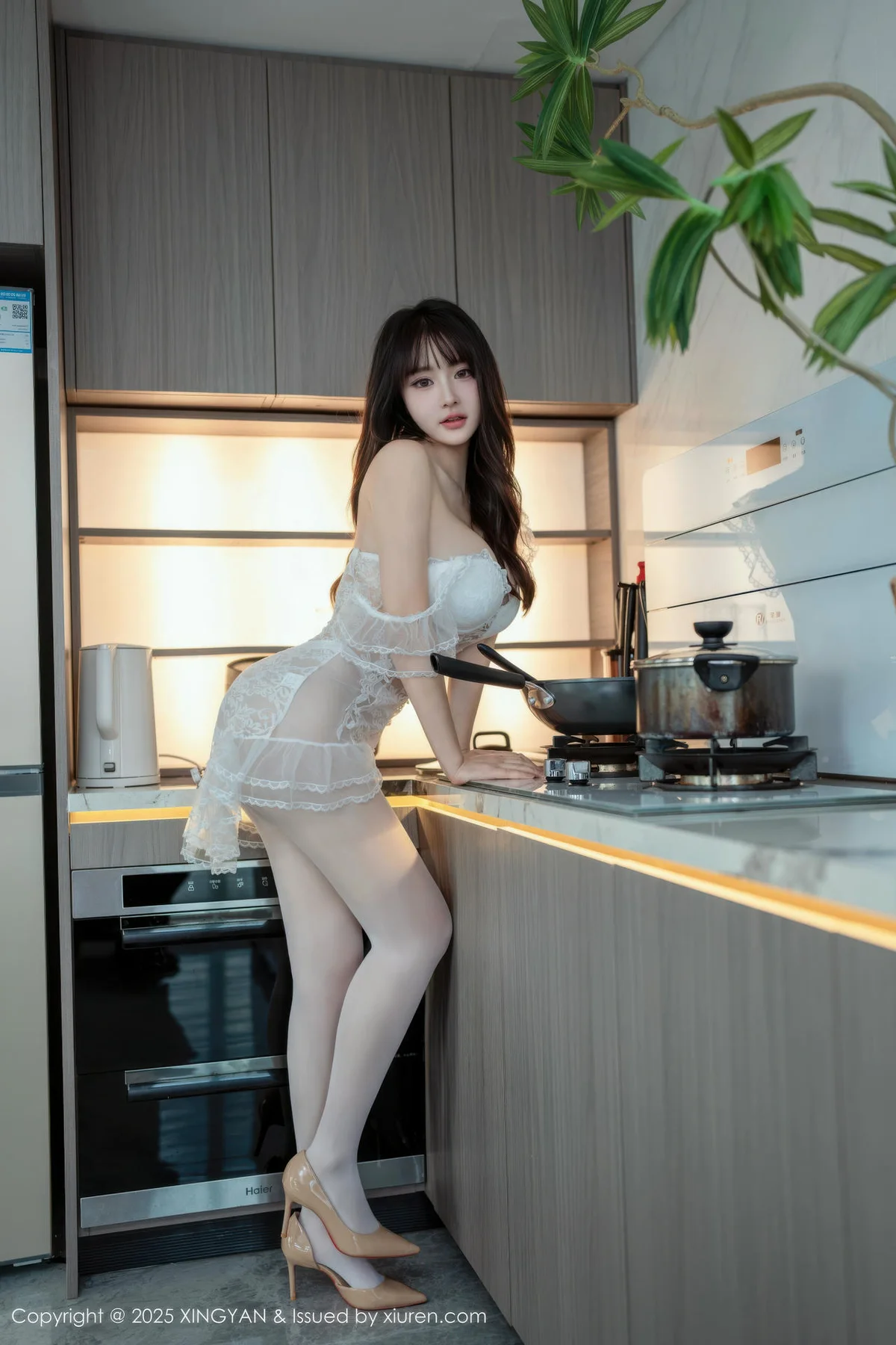 XINGYAN 星颜社 Vol.420 沈南汐RuRu 白色情趣服饰 - 17