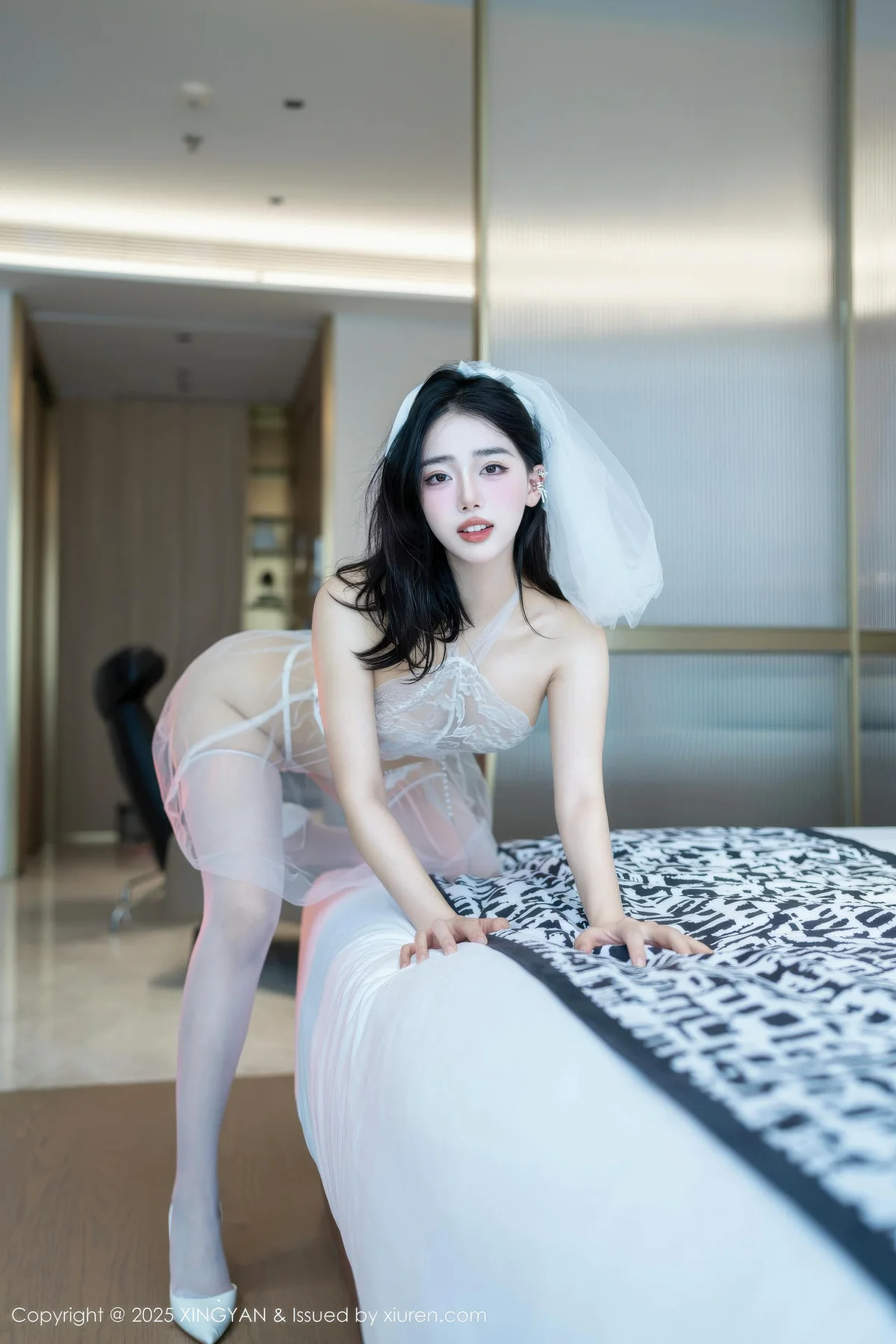 XINGYAN 星颜社 Vol.429 阮福福 蕾丝透视白色情趣 - 20