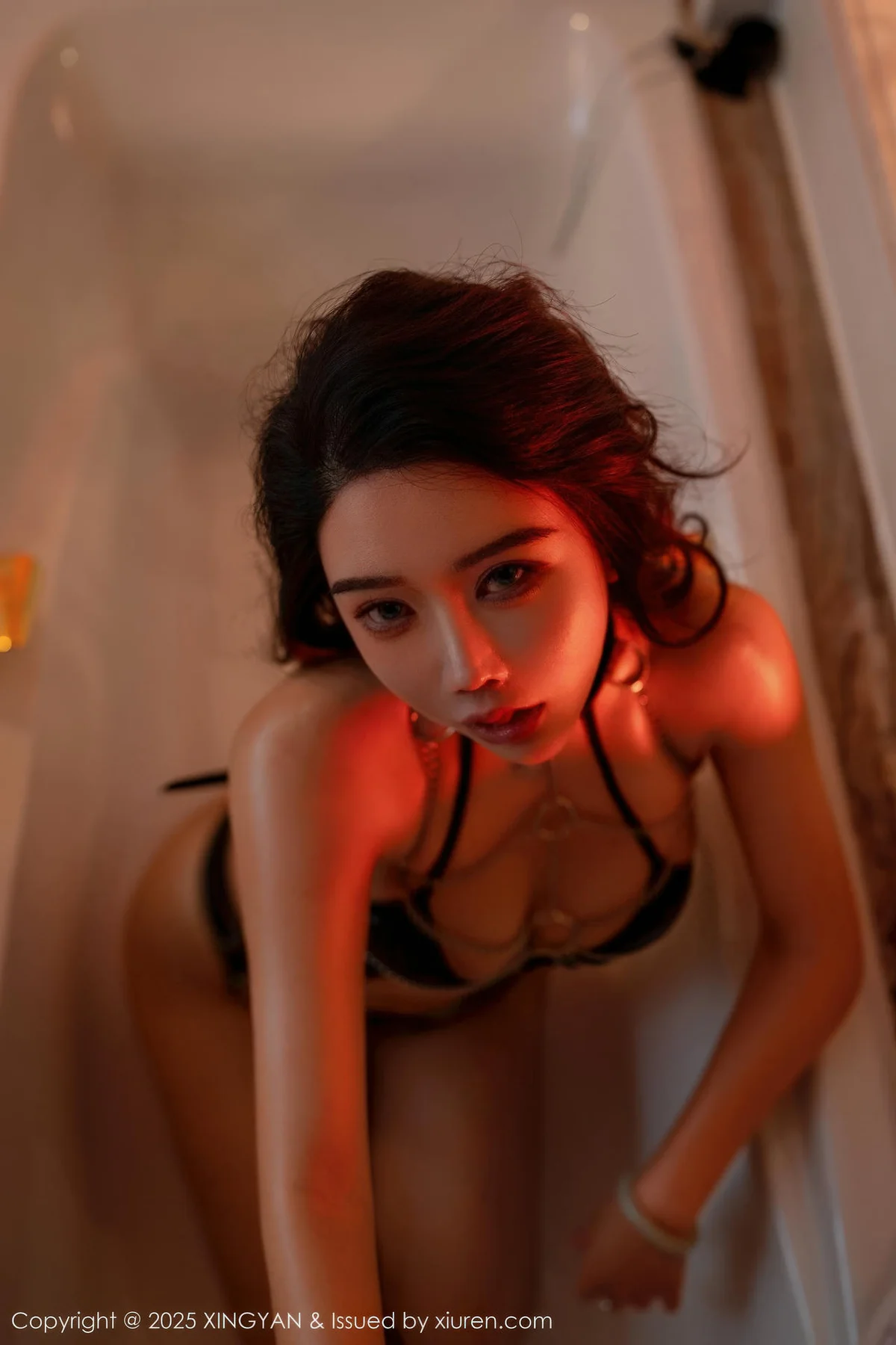 XINGYAN 星颜社 Vol.443 李若汐 黑色情趣服饰 - 18