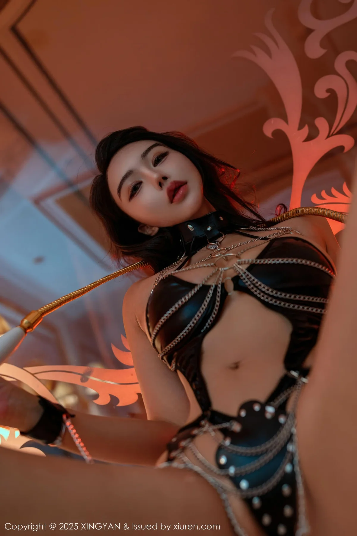 XINGYAN 星颜社 Vol.443 李若汐 黑色情趣服饰 - 39