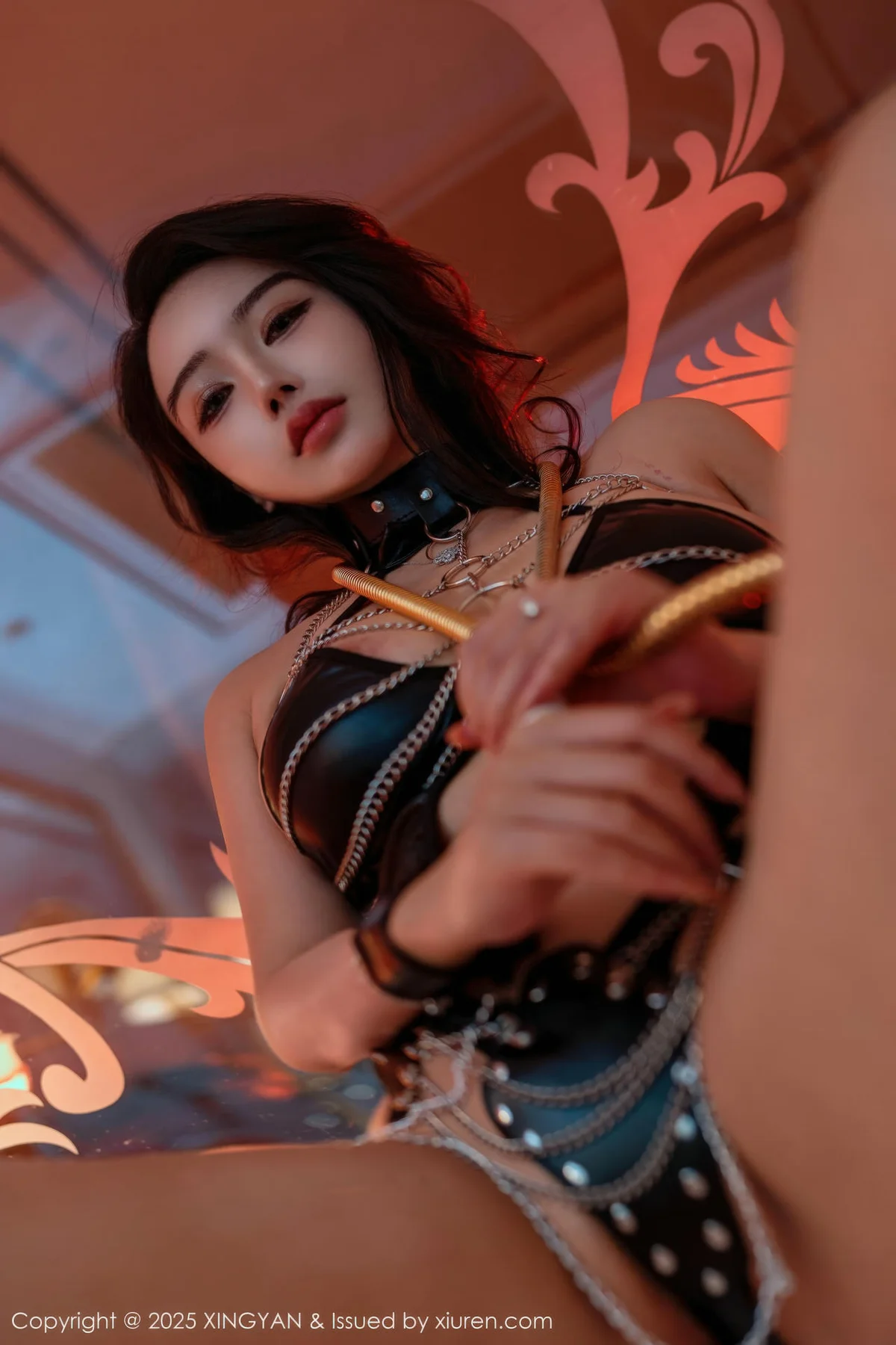 XINGYAN 星颜社 Vol.443 李若汐 黑色情趣服饰 - 42