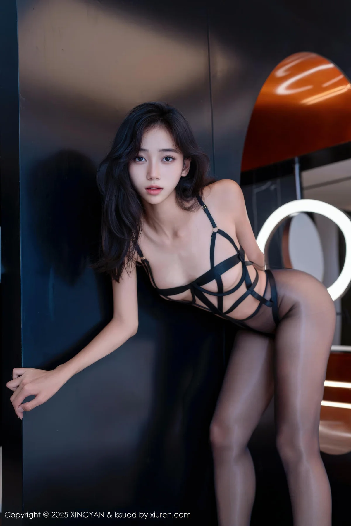 XINGYAN 星颜社 Vol.446 时安安 透视黑色情趣内衣 - 27
