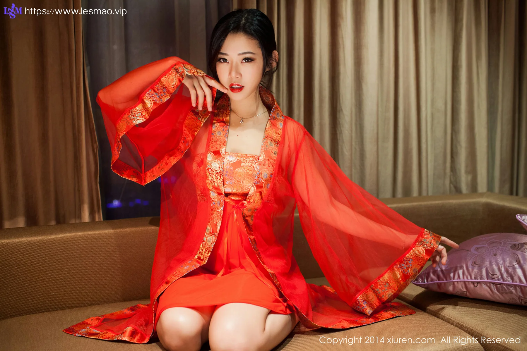 XiuRen 秀人 No.097 luvian本能 57P/176M - 1