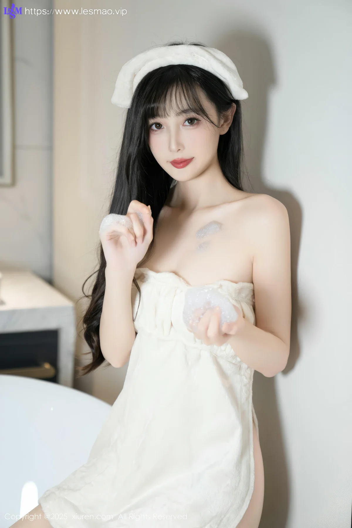 XiuRen 秀人 No.10005 樱桃小阑子 浴缸湿身沐浴 - 52