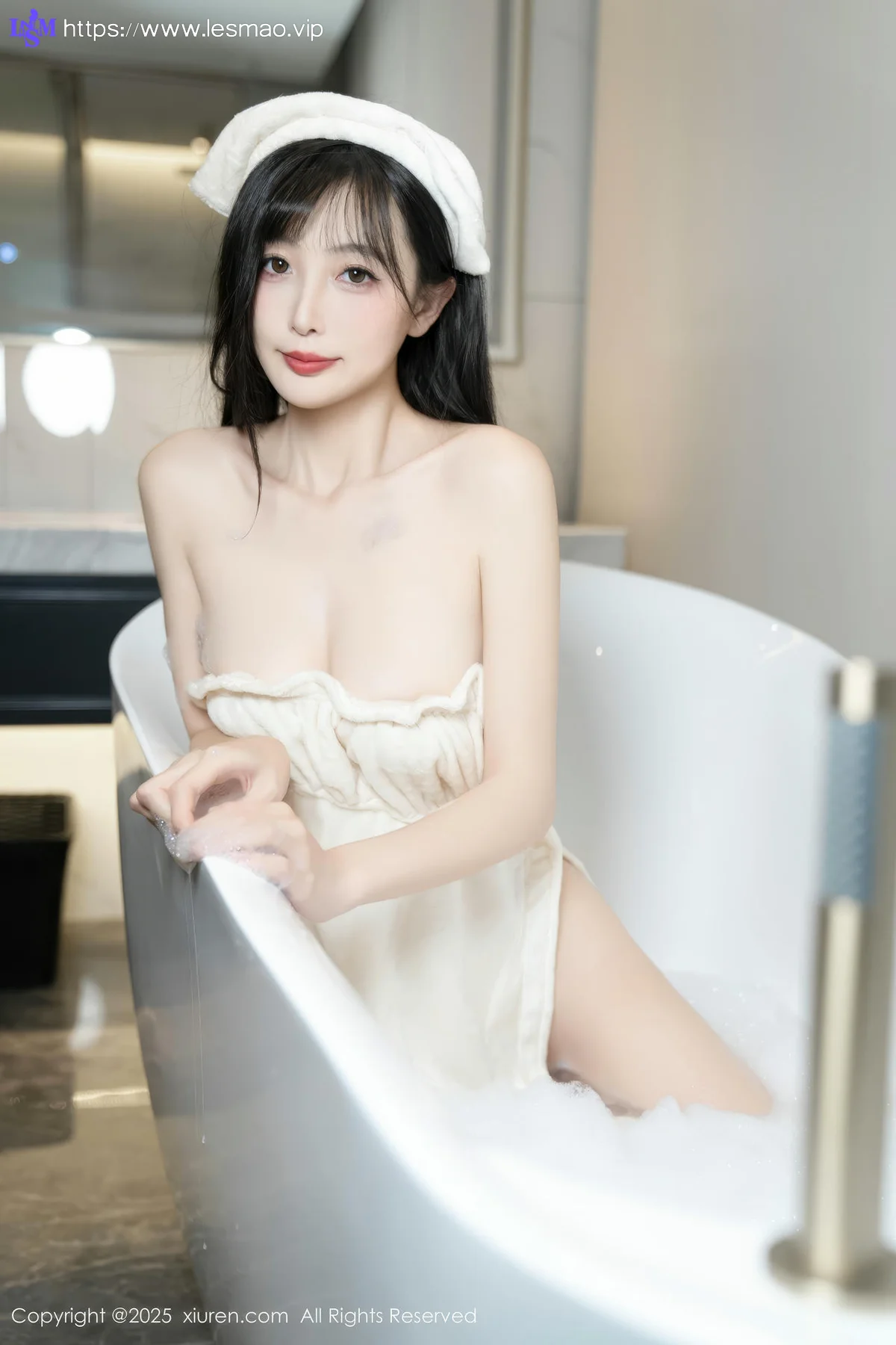 XiuRen 秀人 No.10005 樱桃小阑子 浴缸湿身沐浴 - 54