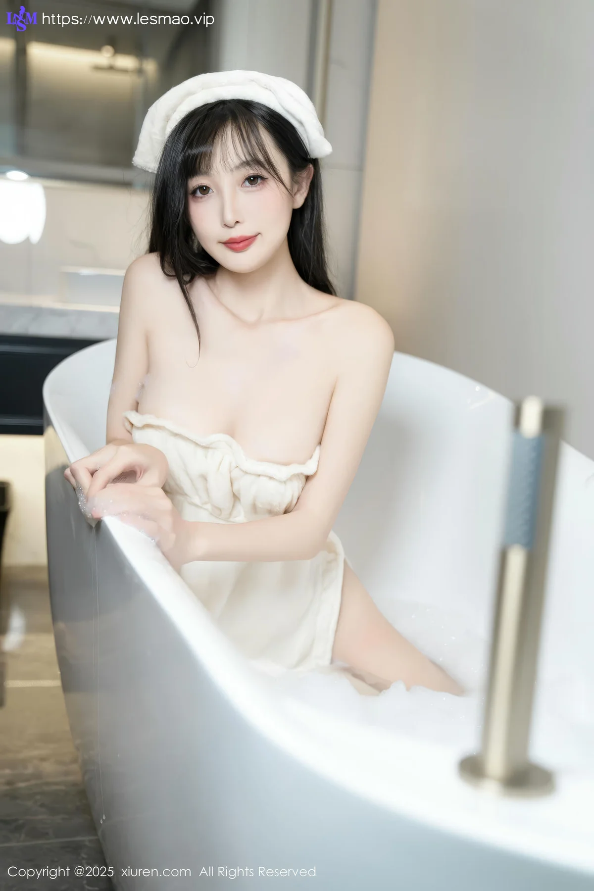 XiuRen 秀人 No.10005 樱桃小阑子 浴缸湿身沐浴 - 55