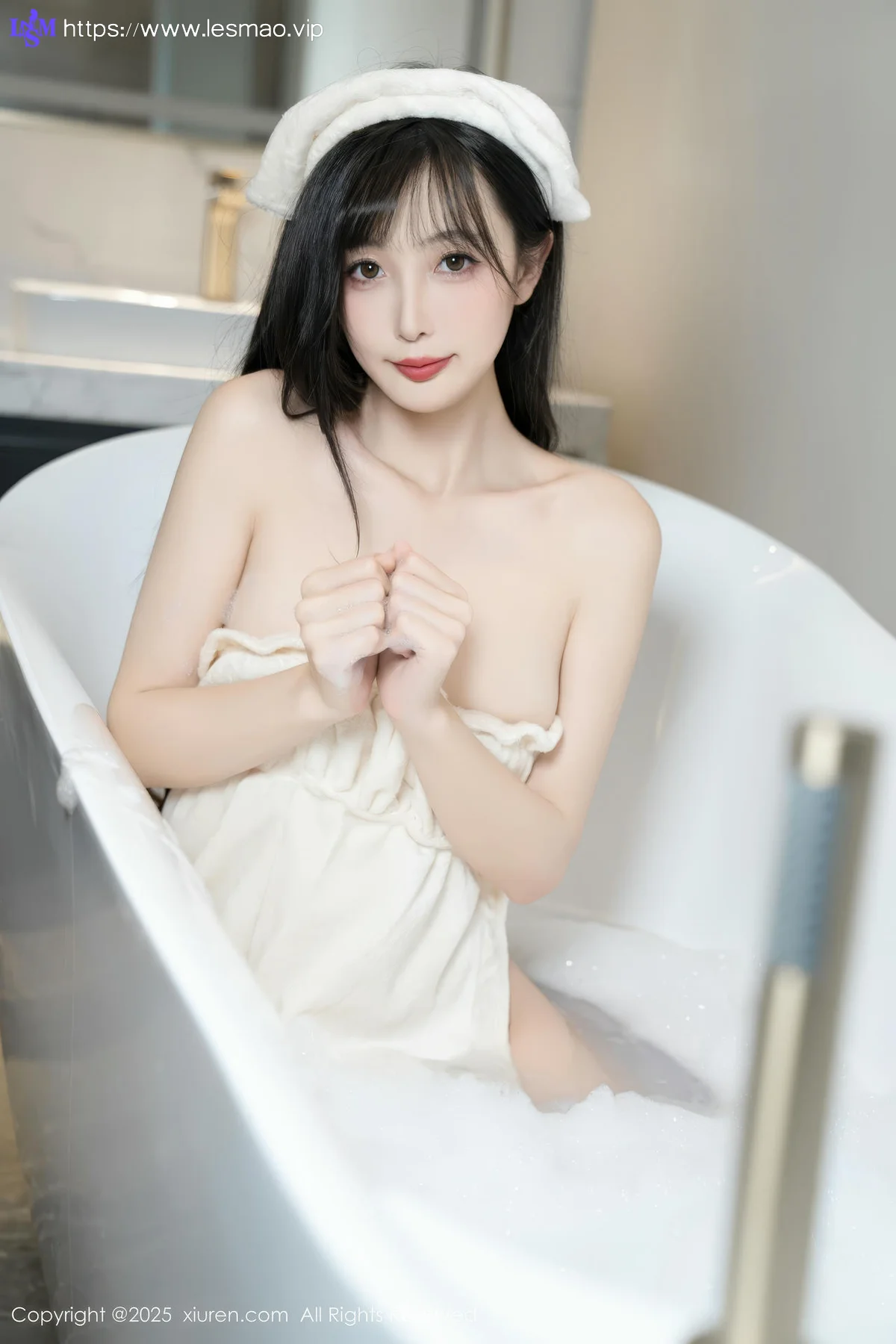 XiuRen 秀人 No.10005 樱桃小阑子 浴缸湿身沐浴 - 57