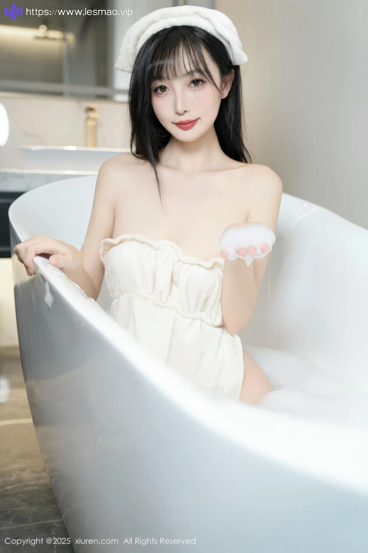 XiuRen 秀人 No.10005 樱桃小阑子 浴缸湿身沐浴 - 59