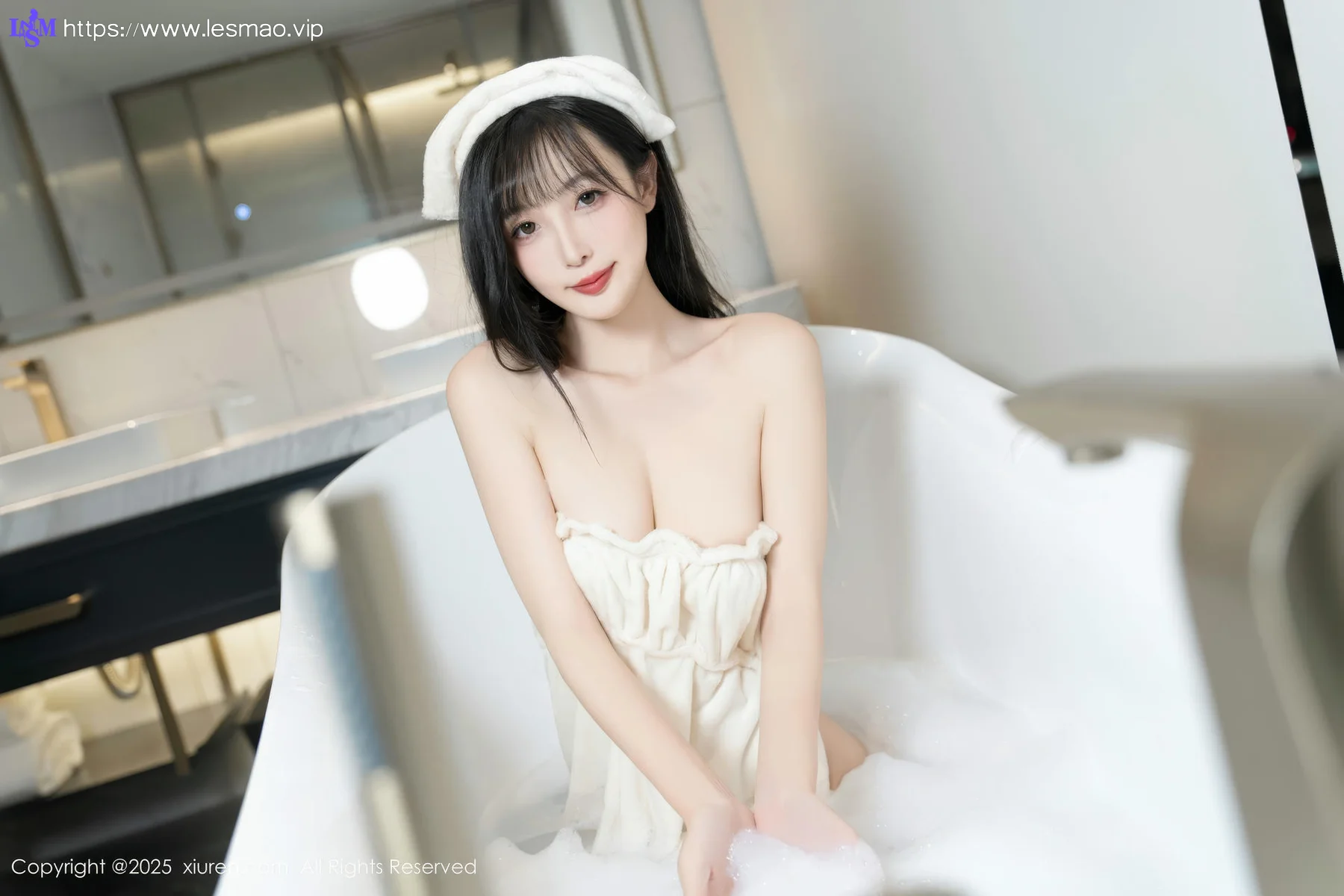 XiuRen 秀人 No.10005 樱桃小阑子 浴缸湿身沐浴 - 61