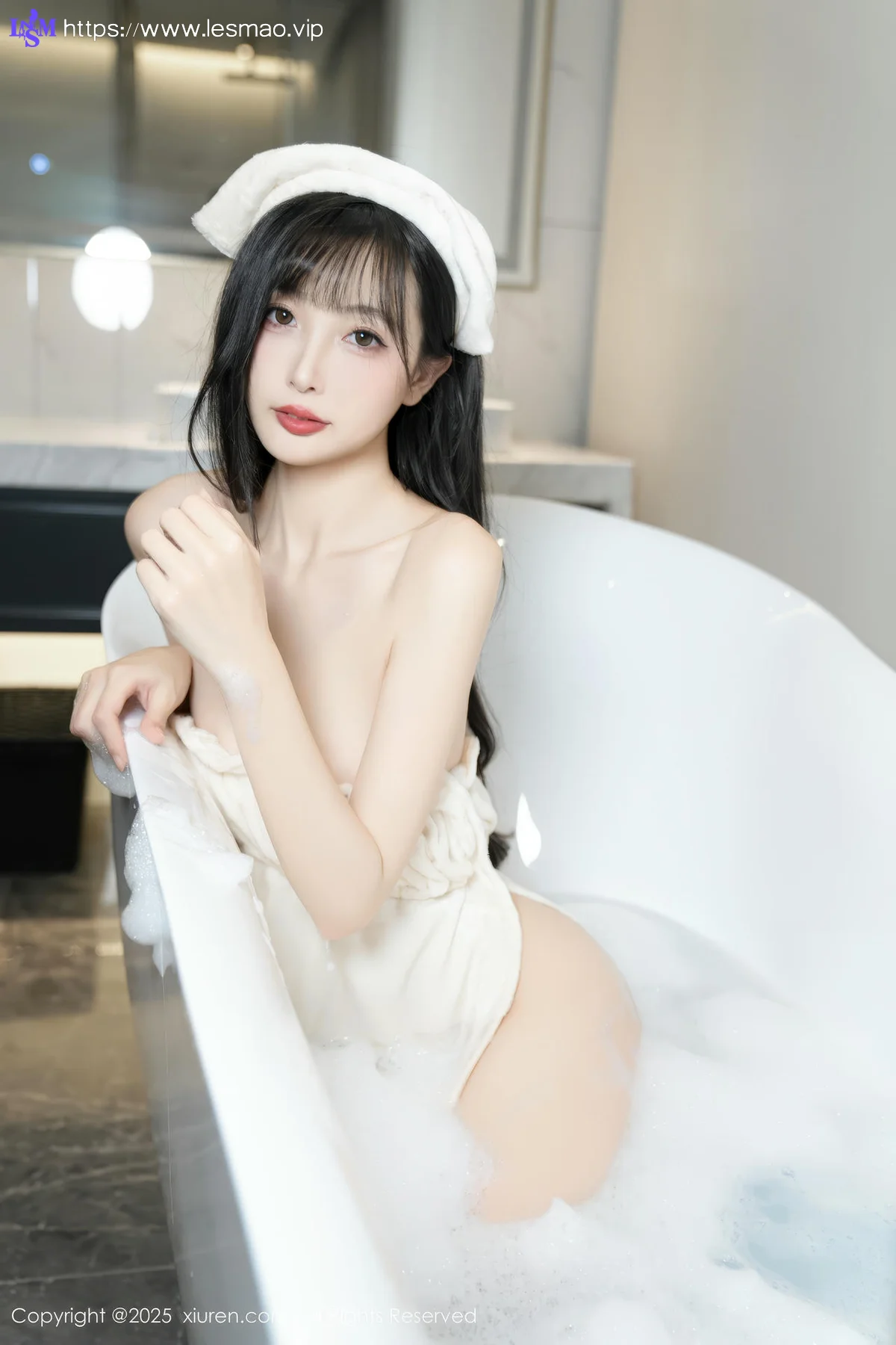 XiuRen 秀人 No.10005 樱桃小阑子 浴缸湿身沐浴 - 63