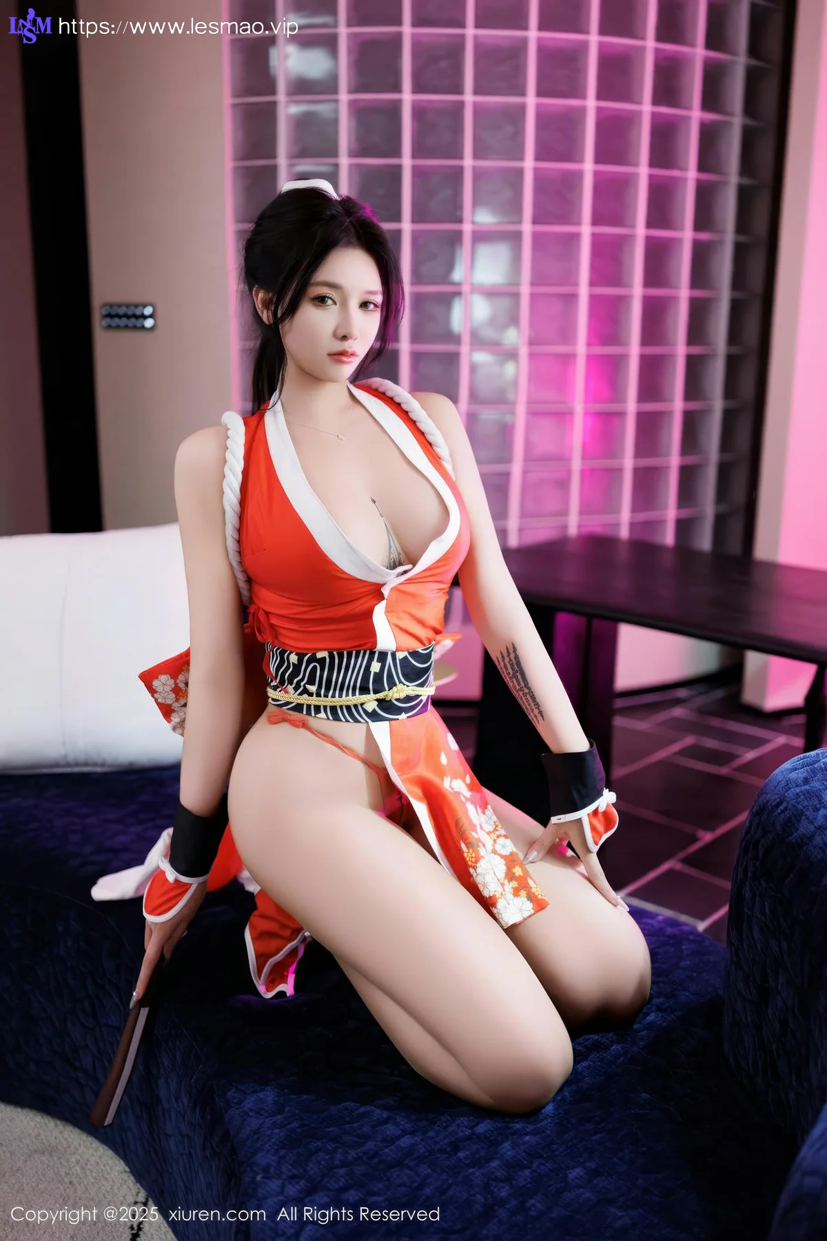 XiuRen 秀人 No.10017 娜比 cos爆乳美娜 - 80