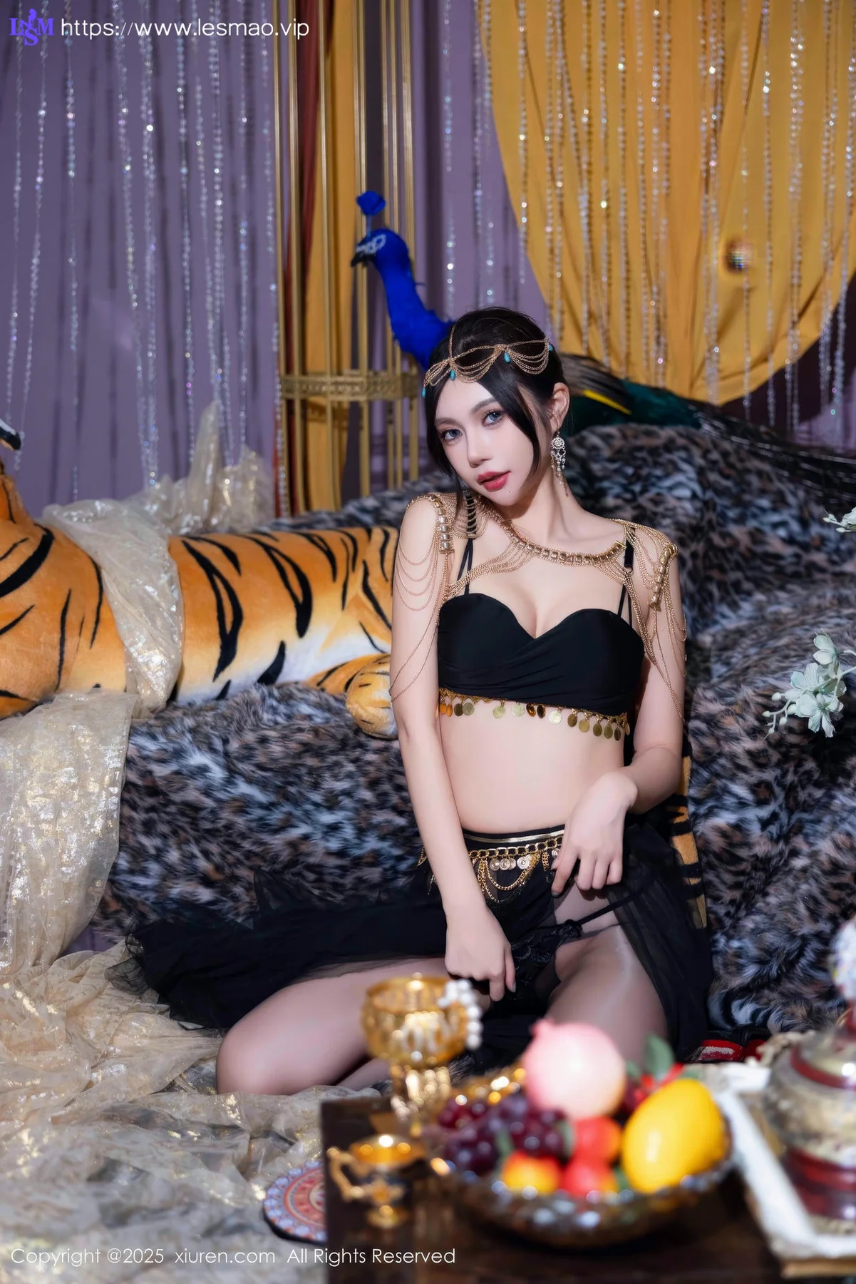 XiuRen 秀人 No.10018 绮里嘉ula 黑丝异域写真 - 17