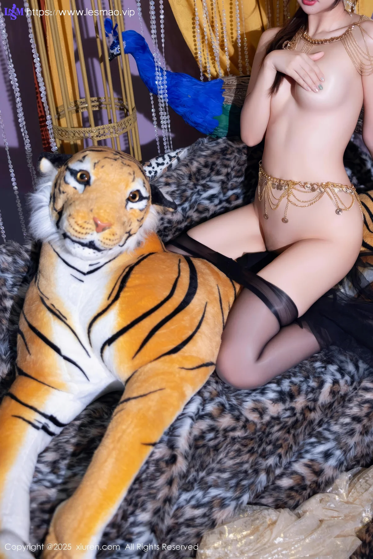 XiuRen 秀人 No.10018 绮里嘉ula 黑丝异域写真 - 69