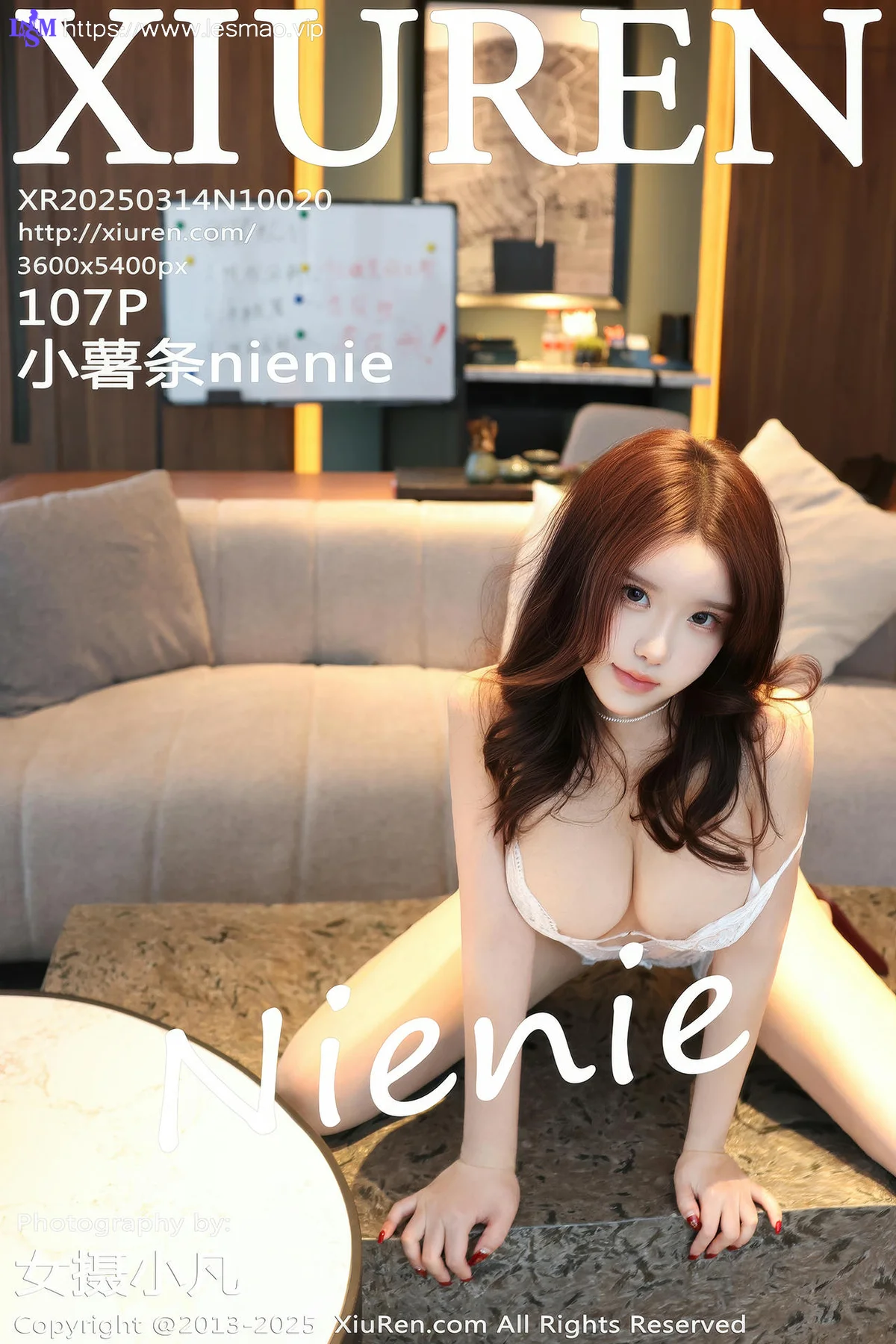 XiuRen 秀人 No.10020 小薯条nienie 蕾丝翘臀玉体 - 108