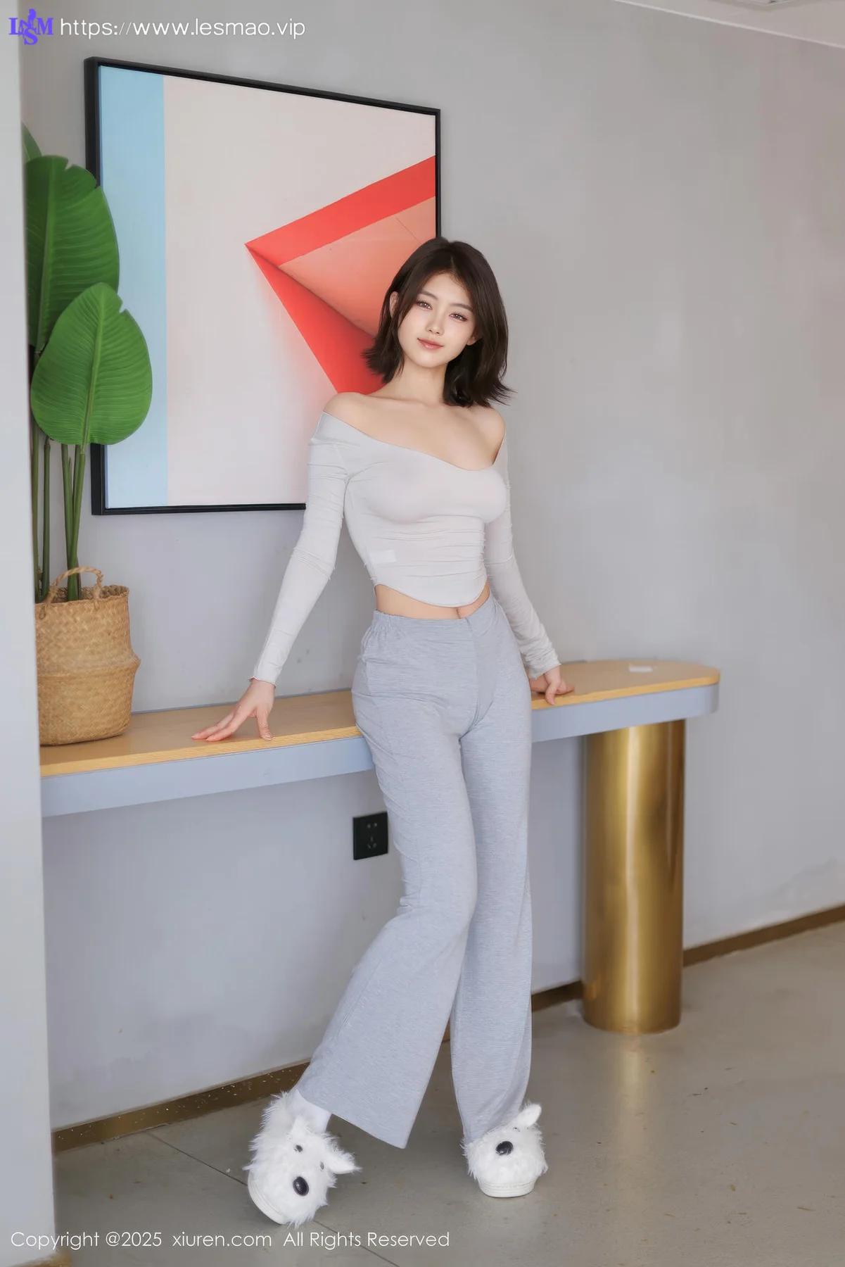 XiuRen 秀人 No.10021 小橘子orange 乳贴翘臀少女私房 - 10