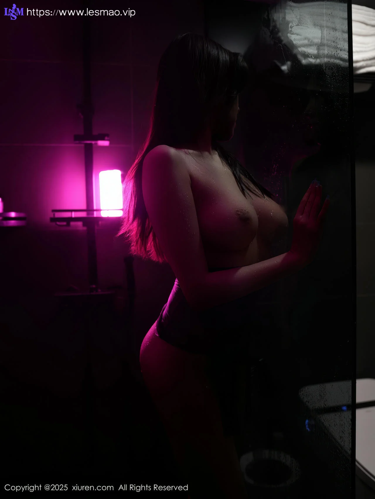 XiuRen 秀人 No.10051 袁圆 透视黑丝湿身美乳 - 75