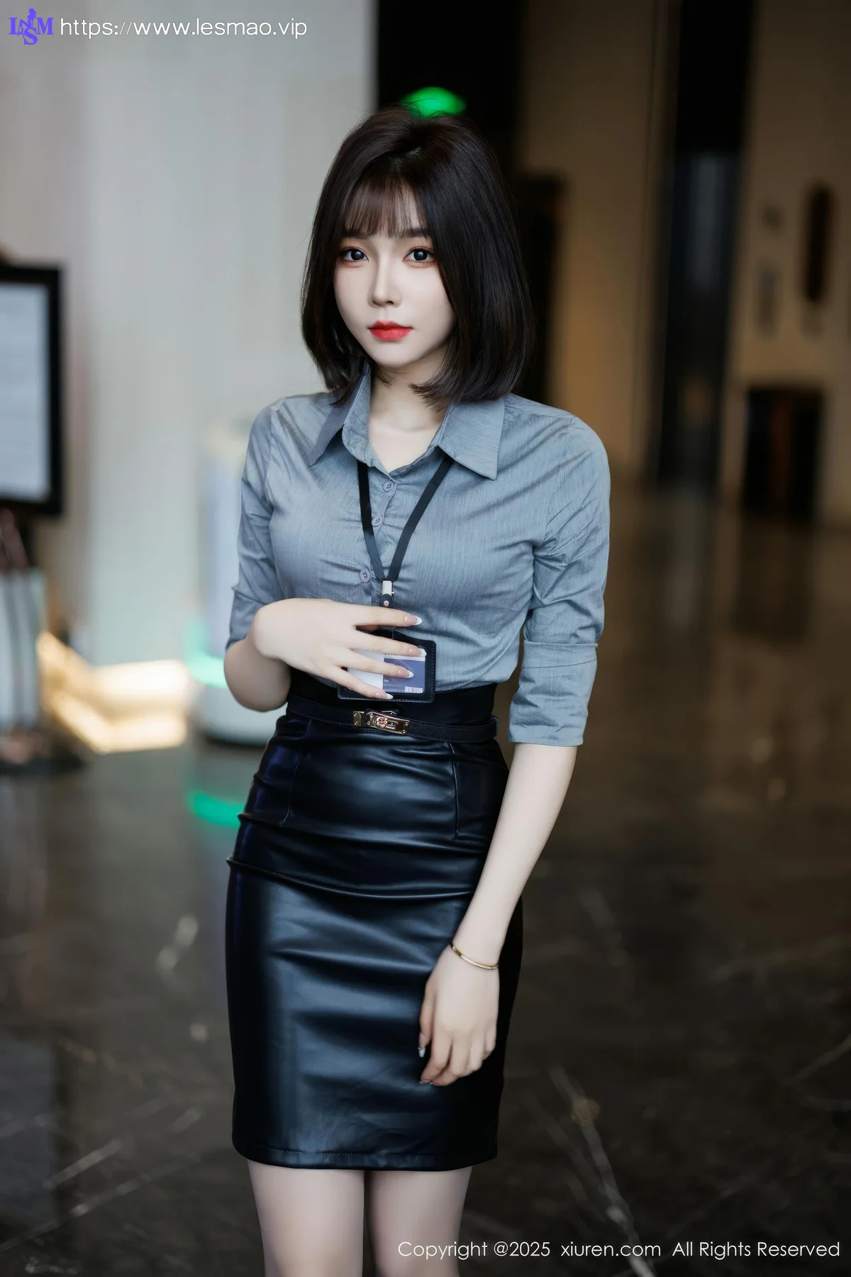 XiuRen 秀人 No.10080 徐莉芝Booty 皮裙长腿高跟 - 13
