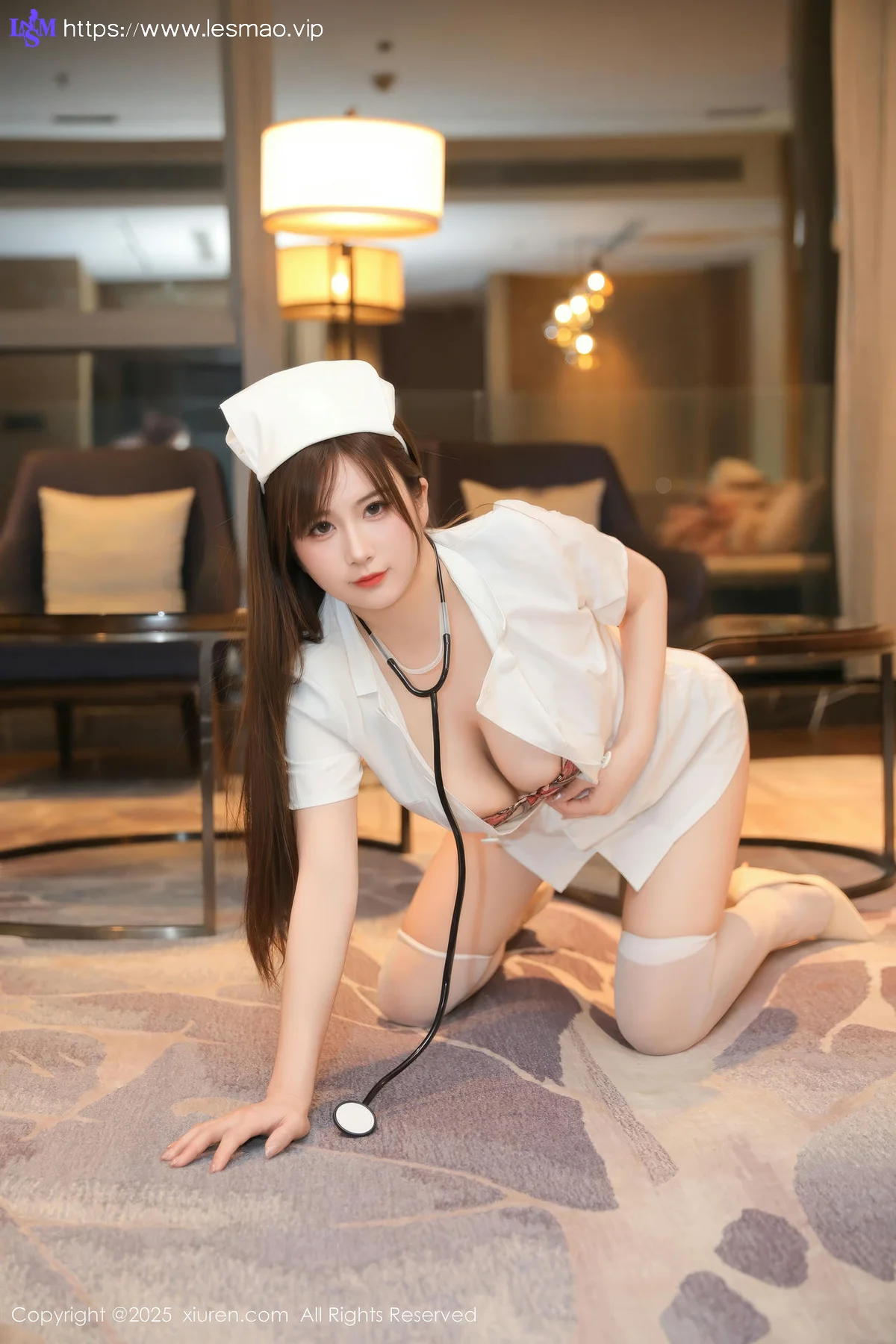 XiuRen 秀人 No.10089 小肉肉咪 护士制服浴室湿身 - 16