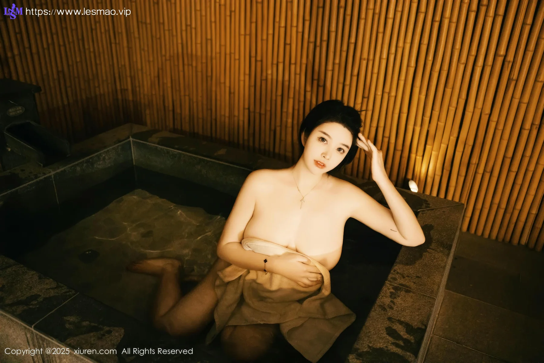 XiuRen 秀人 No.10091 林若凡F 温泉私房玉体 - 21