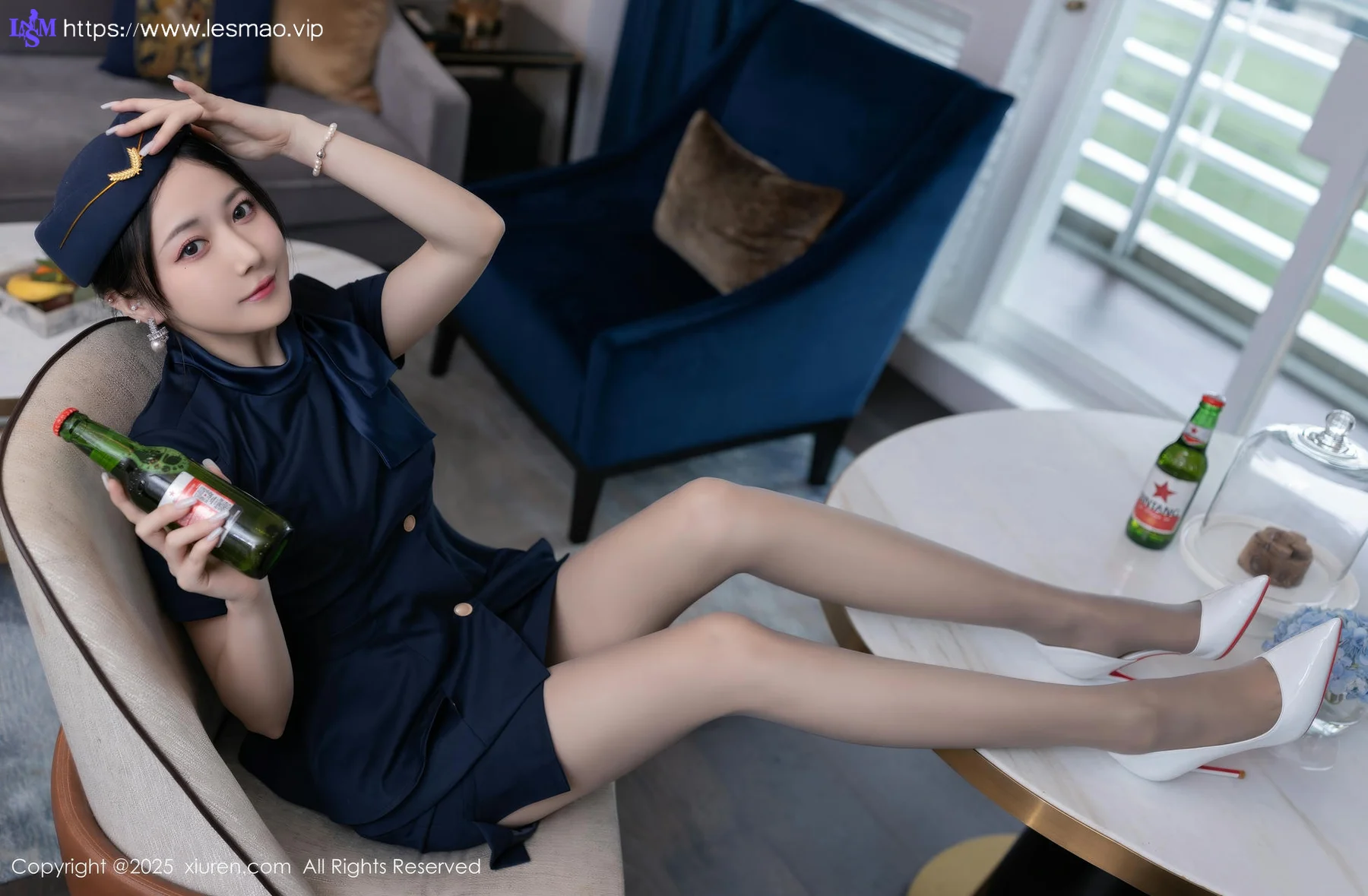 XiuRen 秀人 No.10142 鱼子酱Fish 制服女神服务 - 12