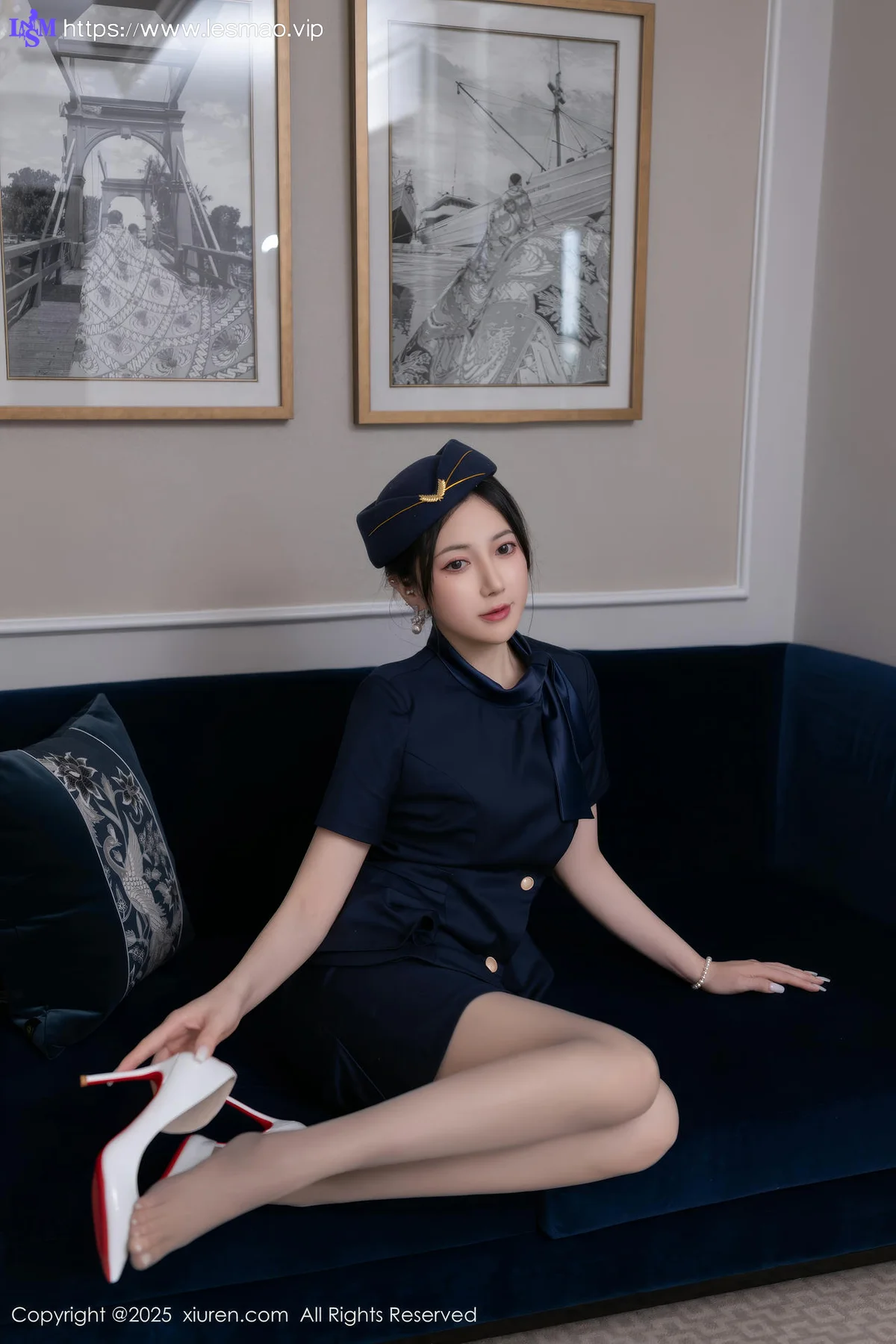 XiuRen 秀人 No.10142 鱼子酱Fish 制服女神服务 - 28