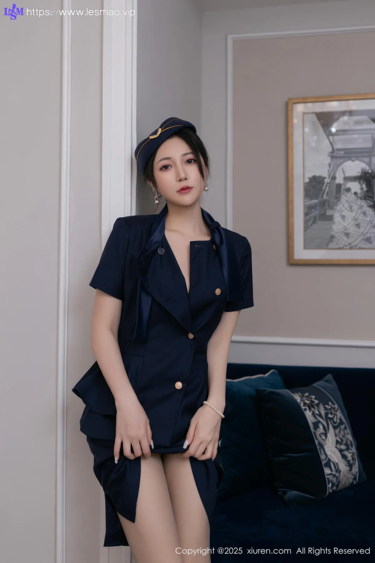 XiuRen 秀人 No.10142 鱼子酱Fish 制服女神服务 - 36
