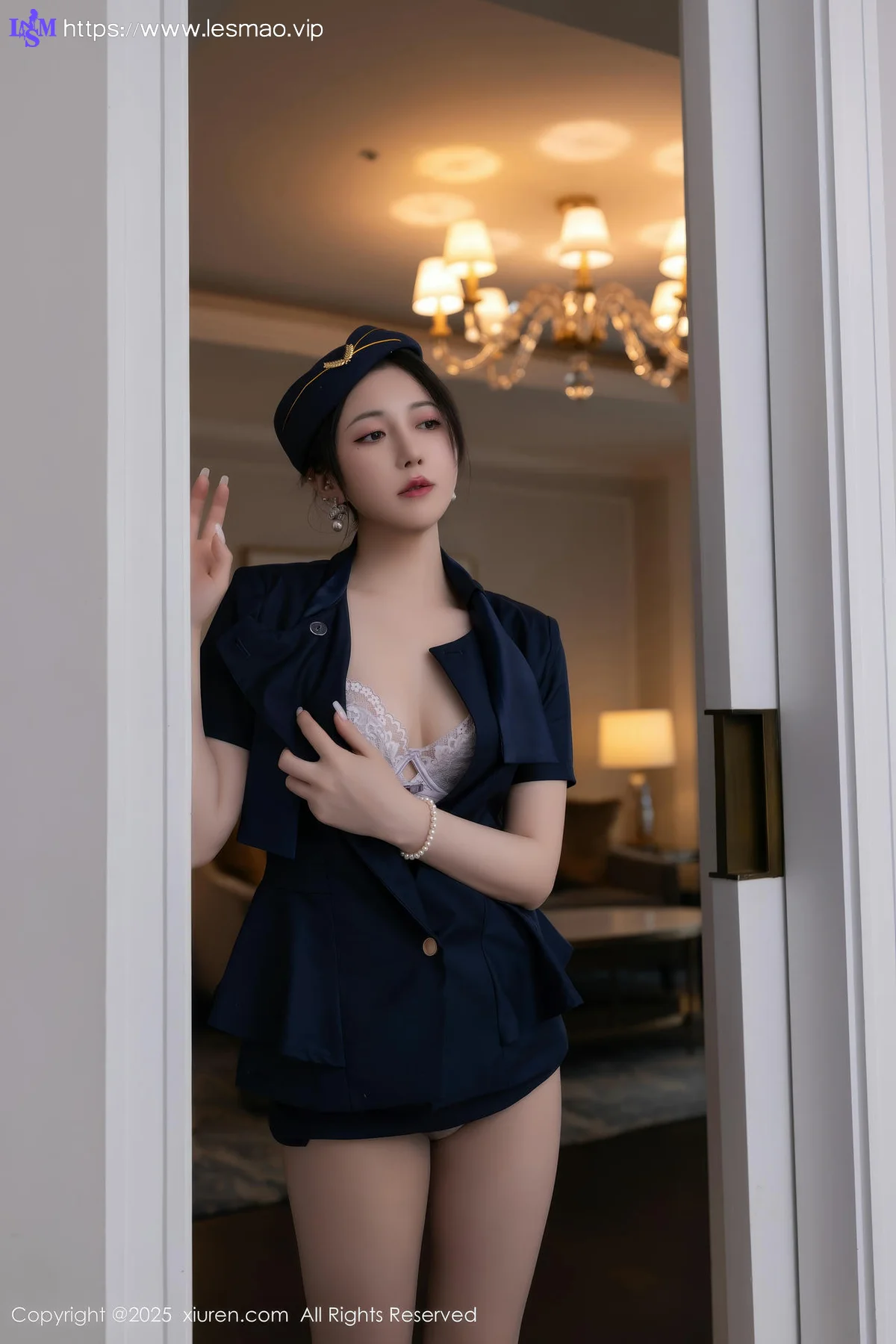 XiuRen 秀人 No.10142 鱼子酱Fish 制服女神服务 - 41