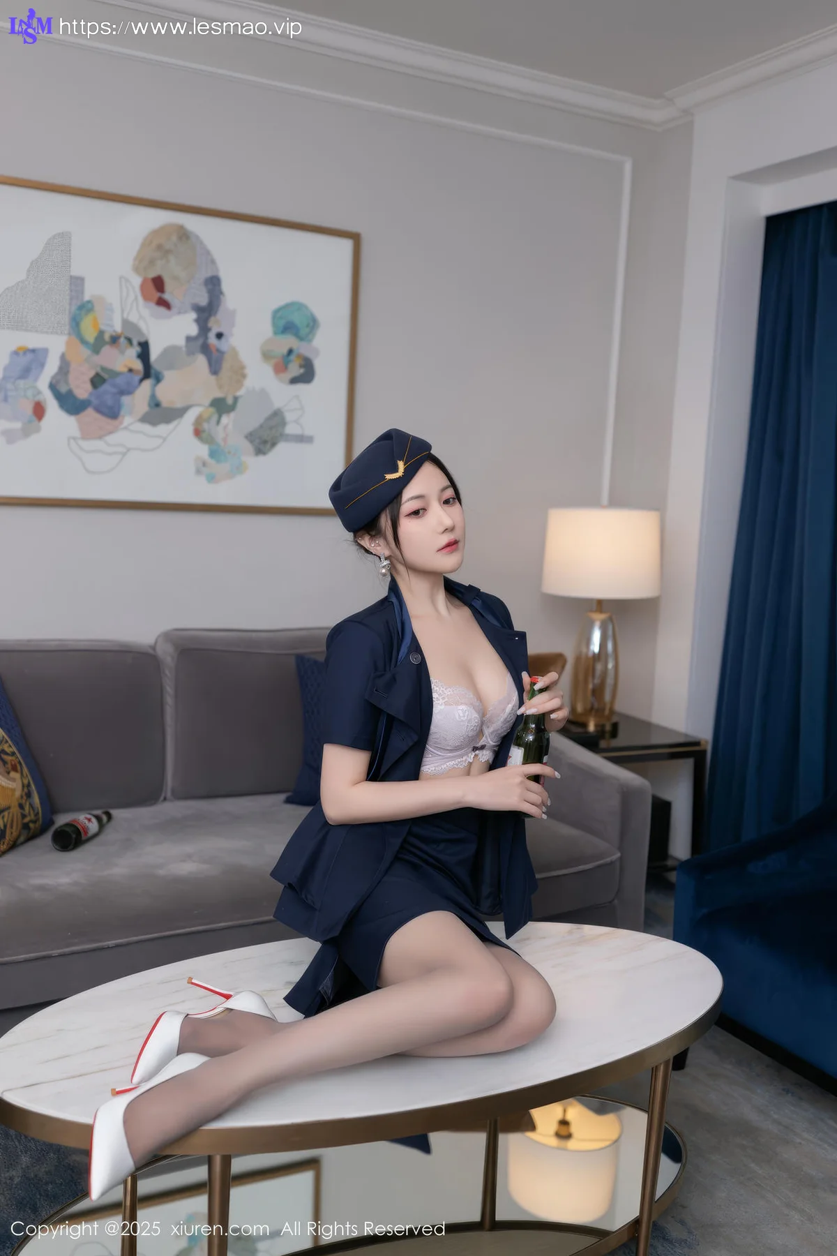XiuRen 秀人 No.10142 鱼子酱Fish 制服女神服务 - 59