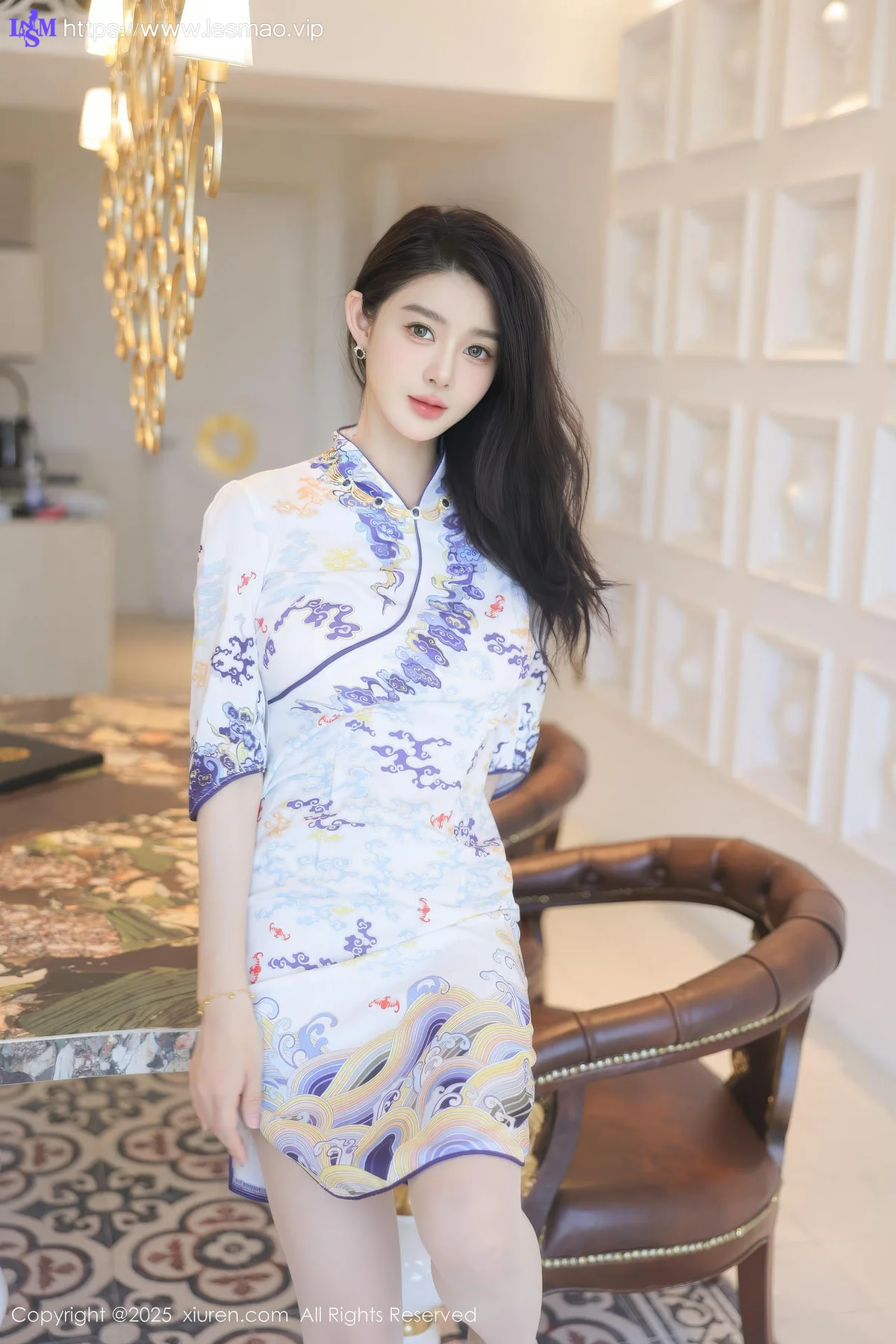 XiuRen 秀人 No.10144 Candy糖糖 旗袍制服妩媚身姿 - 14