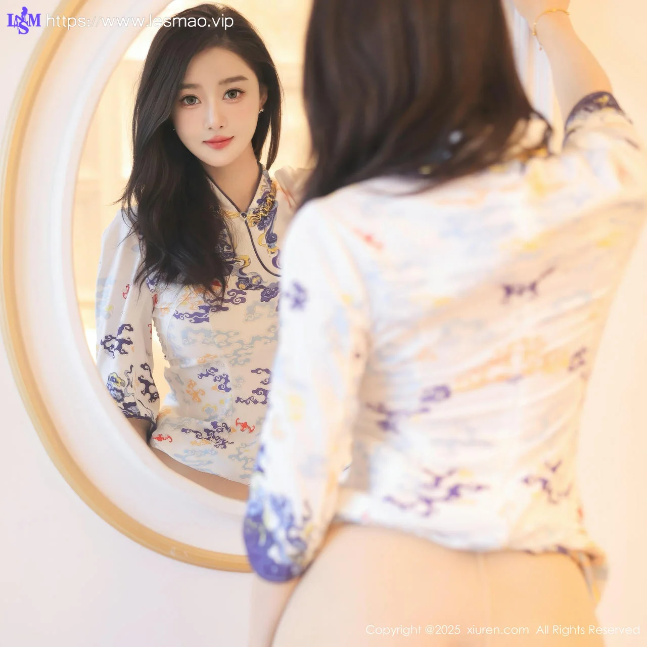 XiuRen 秀人 No.10144 Candy糖糖 旗袍制服妩媚身姿 - 41