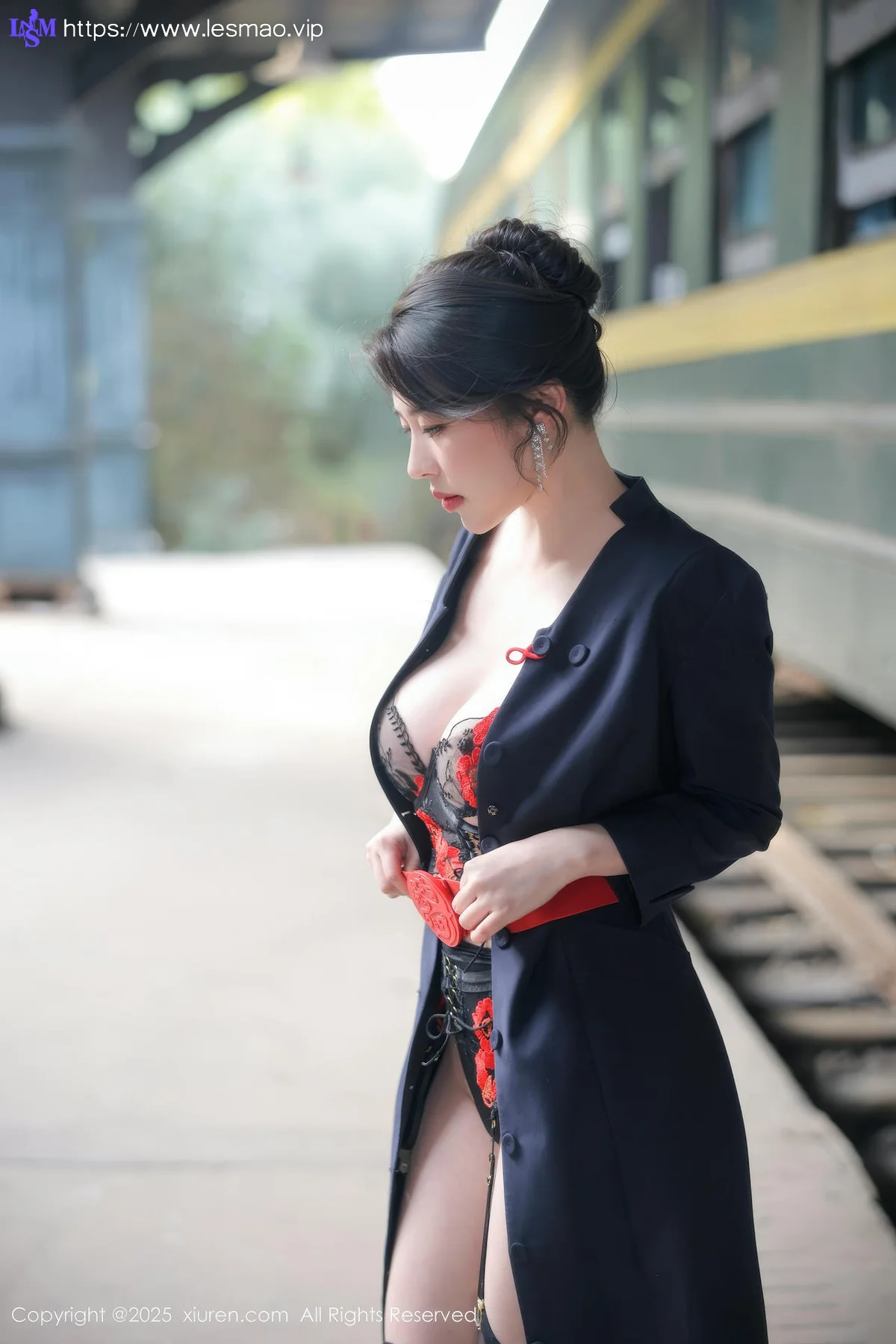 XiuRen 秀人 No.10155 白茹雪abby 性感空姐制服诱惑 - 59