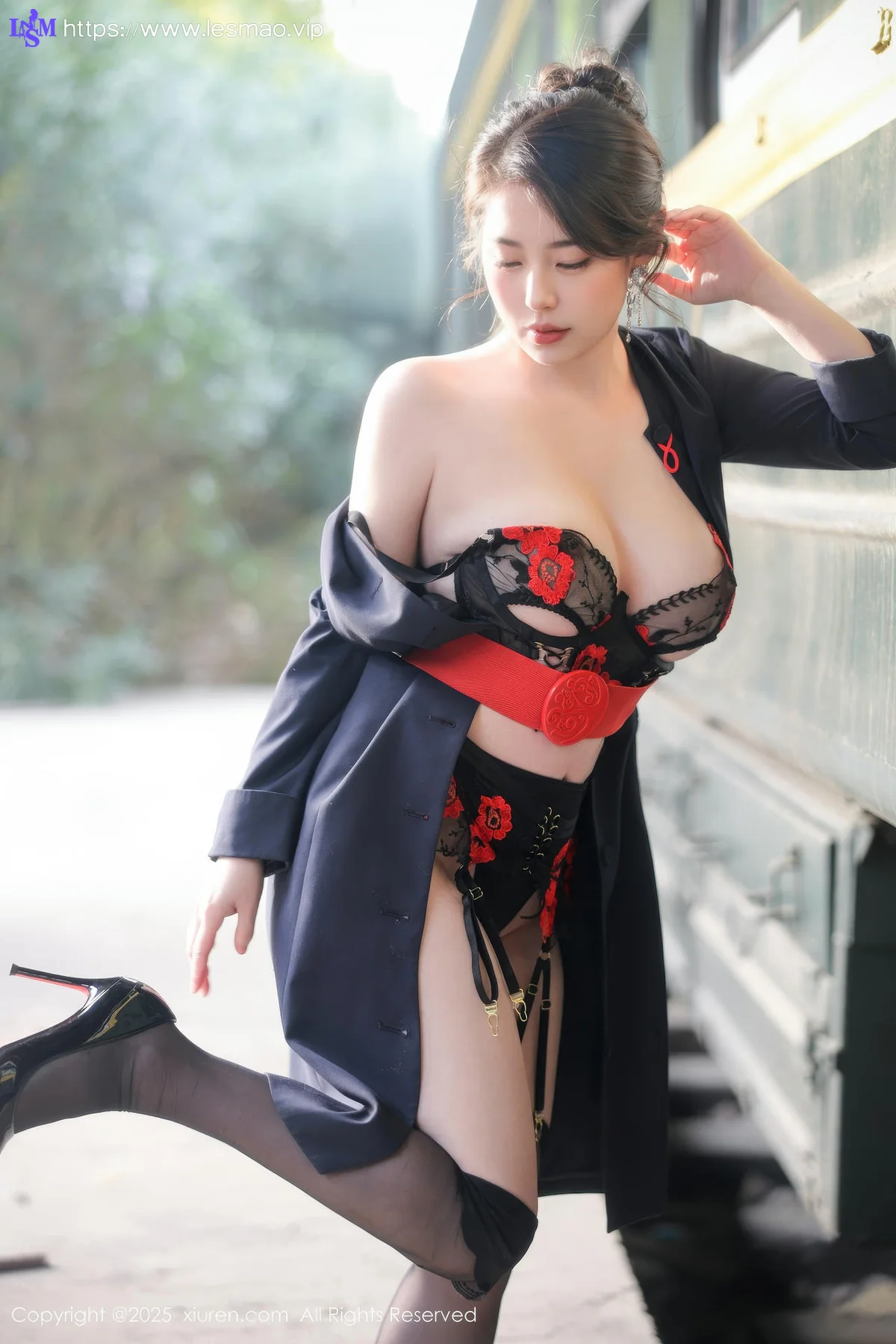XiuRen 秀人 No.10155 白茹雪abby 性感空姐制服诱惑 - 65