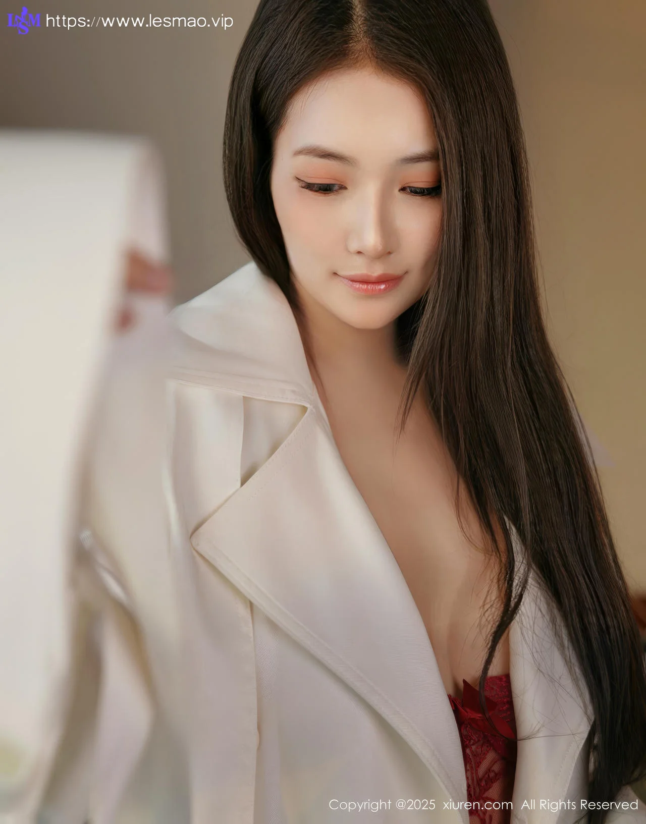 XiuRen 秀人 No.10174 娅轩ELVA 红色情趣内衣 - 25