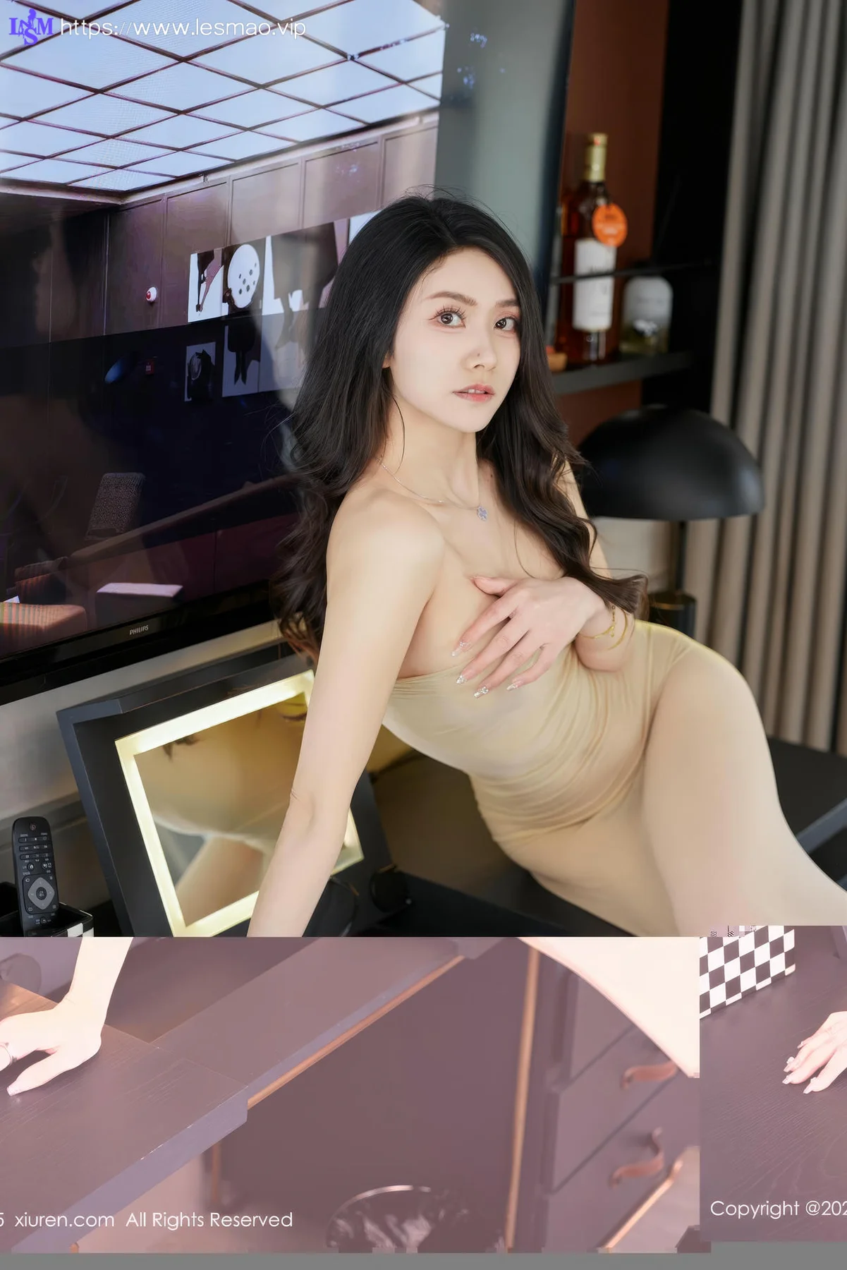 XiuRen 秀人 No.10175 方子萱 性感肉色连体丝袜 - 25