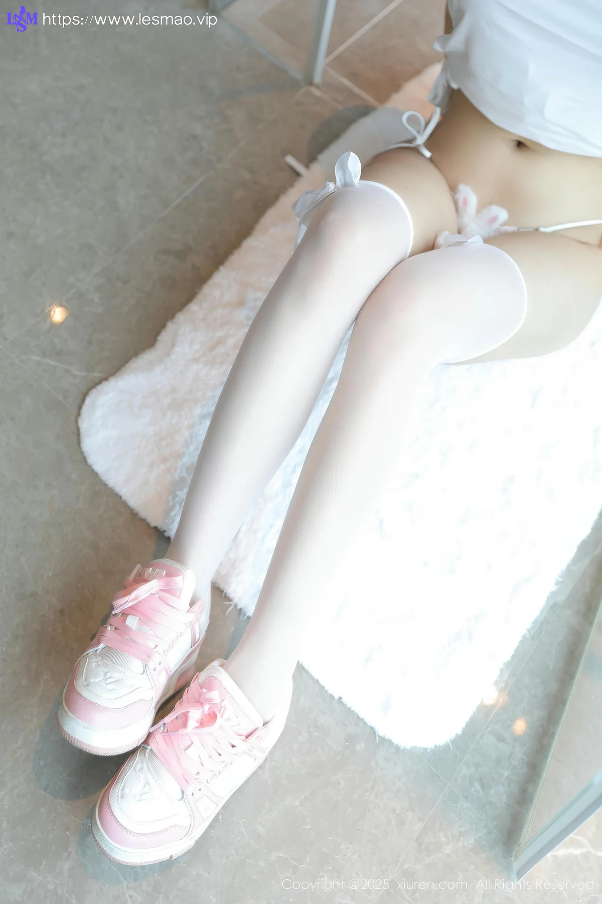 XiuRen 秀人 No.10184 量子玫瑰 首套写真白色运动 - 61