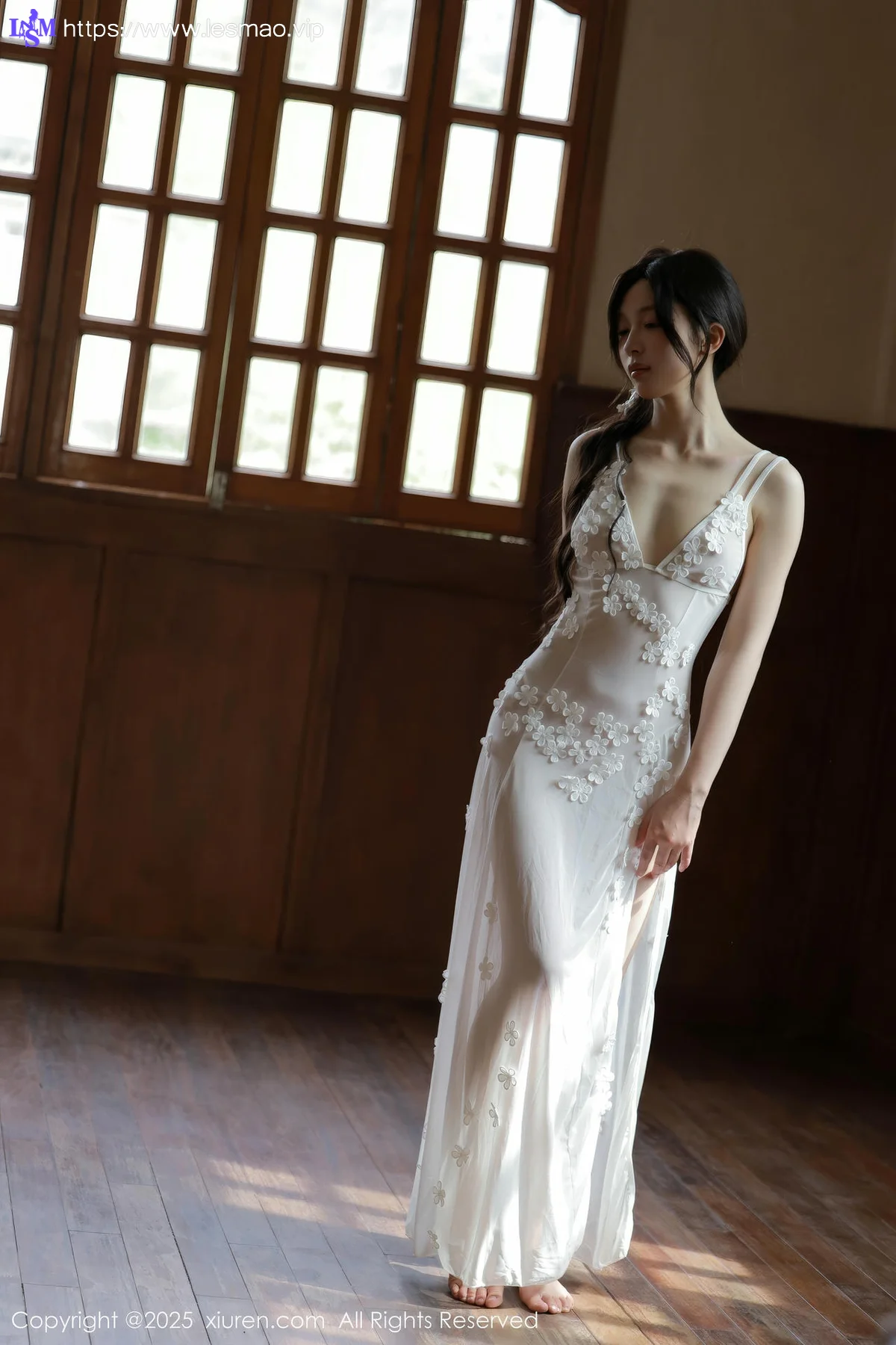 XiuRen 秀人 No.10198 橙子酱Lillian 首套写真白色蕾丝 - 60