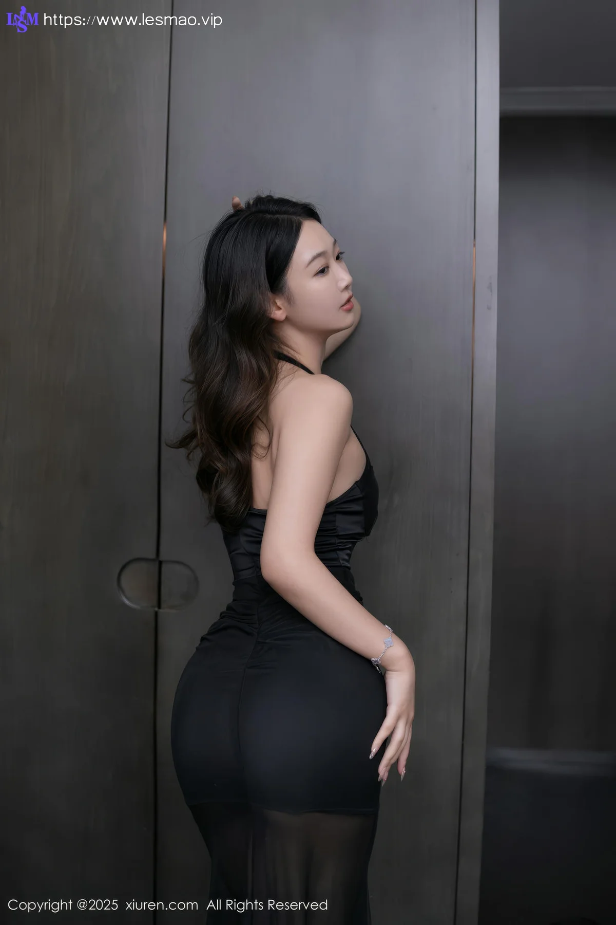 XiuRen 秀人 No.10208 唐安琪 黑色婚纱搭配性感 - 27