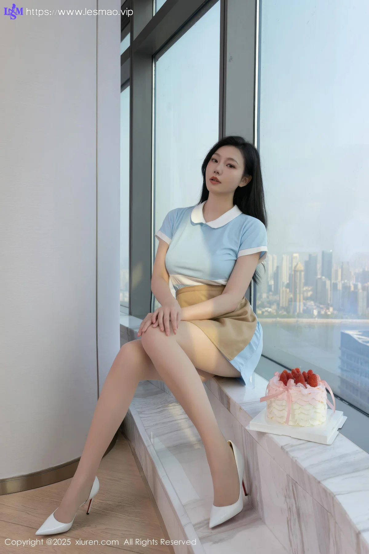 XiuRen 秀人 No.10214 安然anran 诱人肉色丝袜 - 17