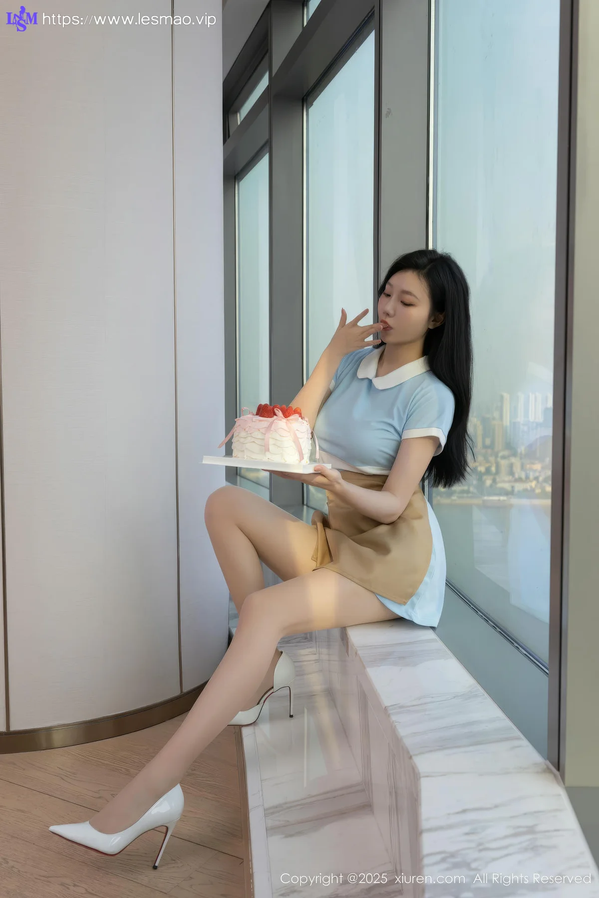XiuRen 秀人 No.10214 安然anran 诱人肉色丝袜 - 20