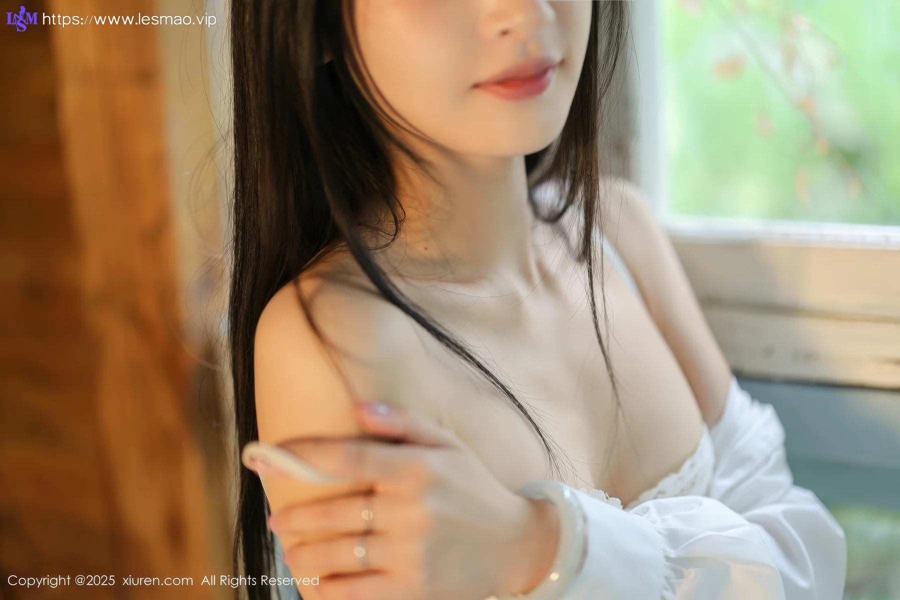XiuRen 秀人 No.10215 茂木希子 新人红色裙子肉色丝袜 - 35