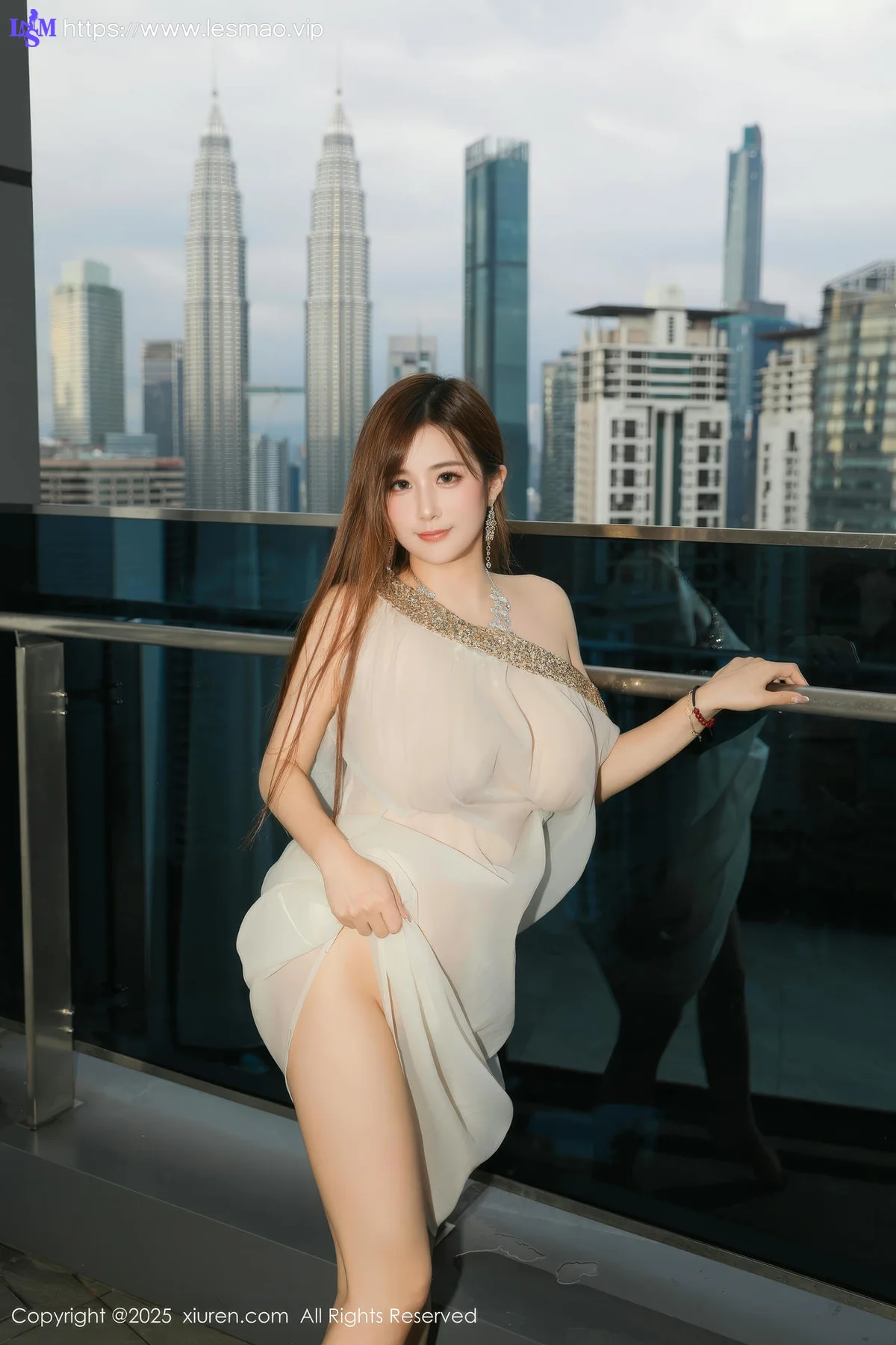 XiuRen 秀人 No.10218 小肉肉咪 性感白色泳衣 - 66