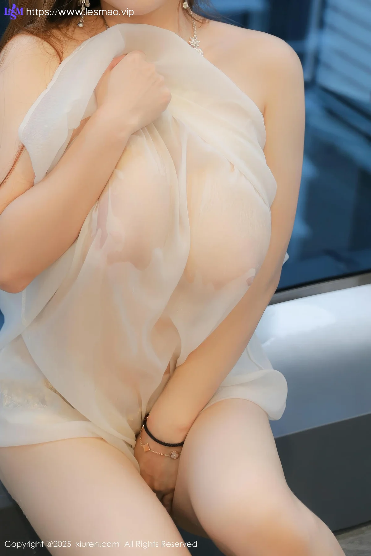 XiuRen 秀人 No.10218 小肉肉咪 性感白色泳衣 - 76