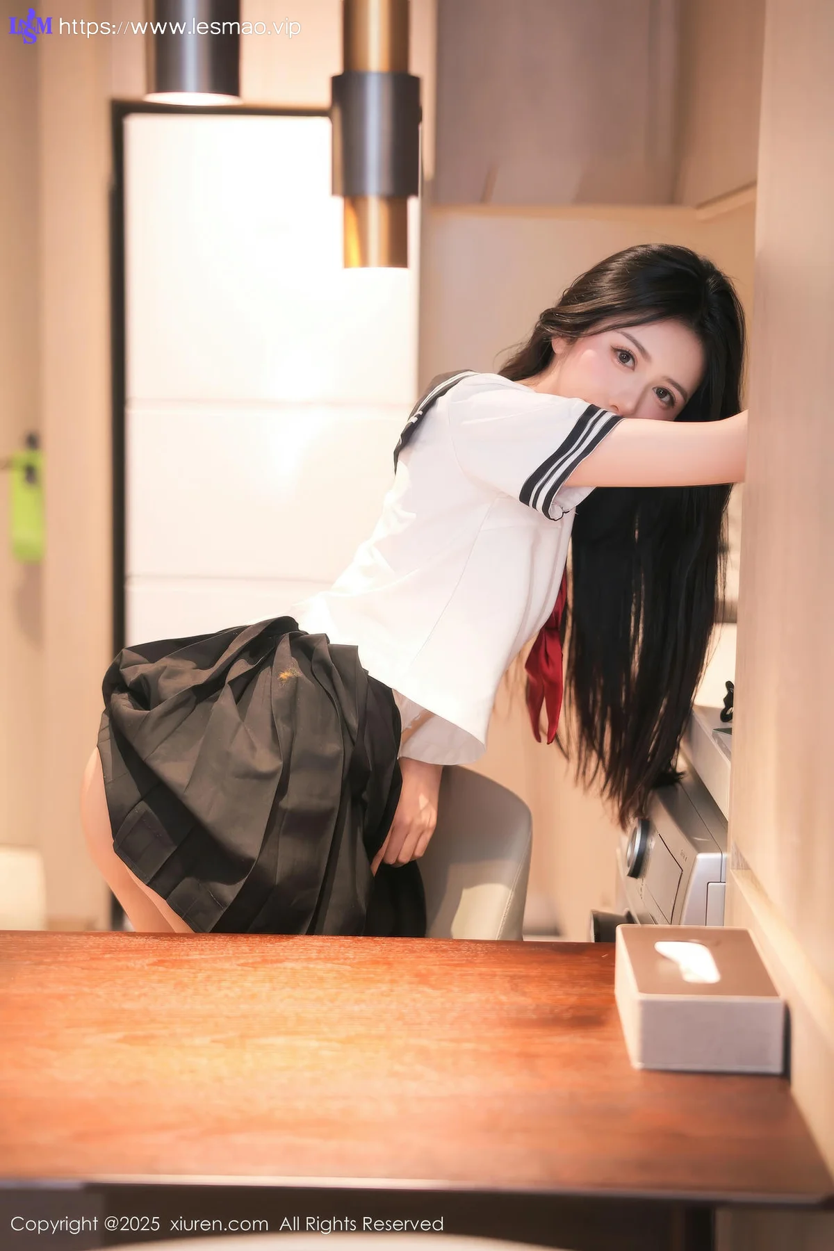 XiuRen 秀人 No.10234 shelly诗莉吖 首套写真学生装扮 - 16
